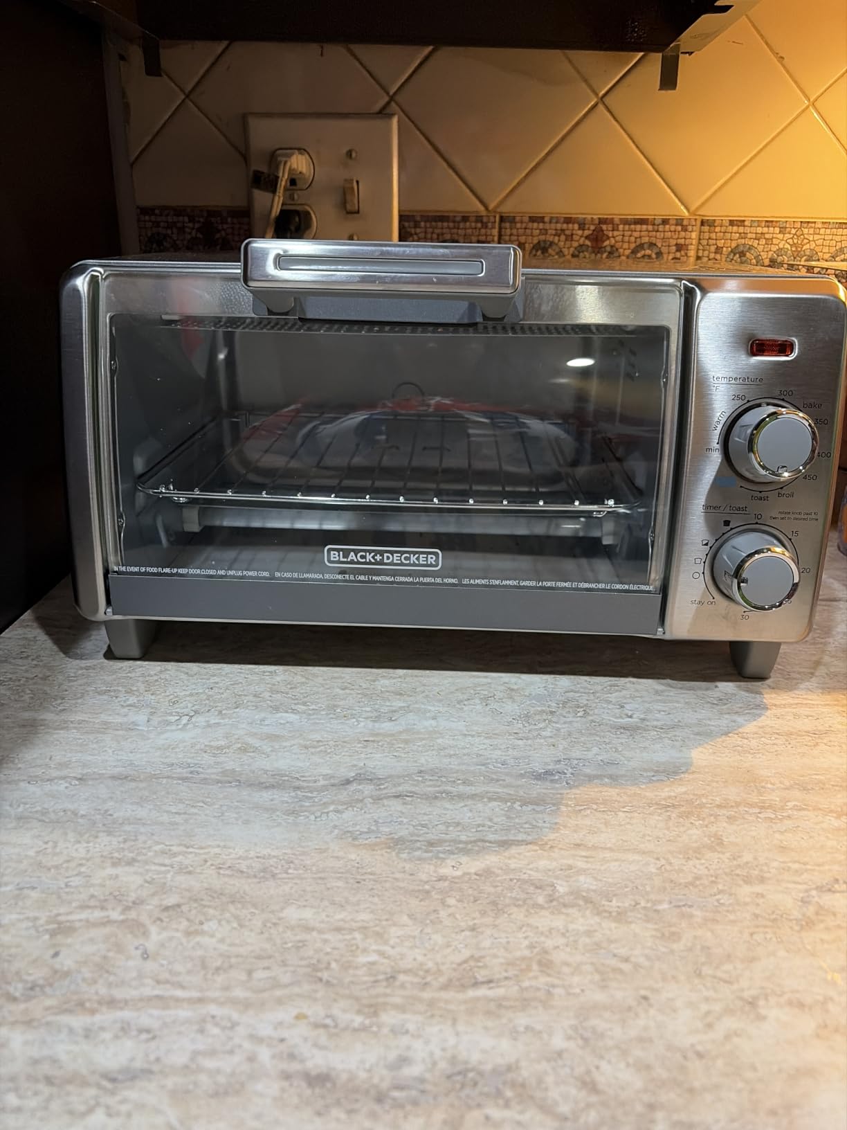 BLACK+DECKER 4-Slice Air Fry Toaster Oven, 5-in-1 Countertop Oven customer photo 2