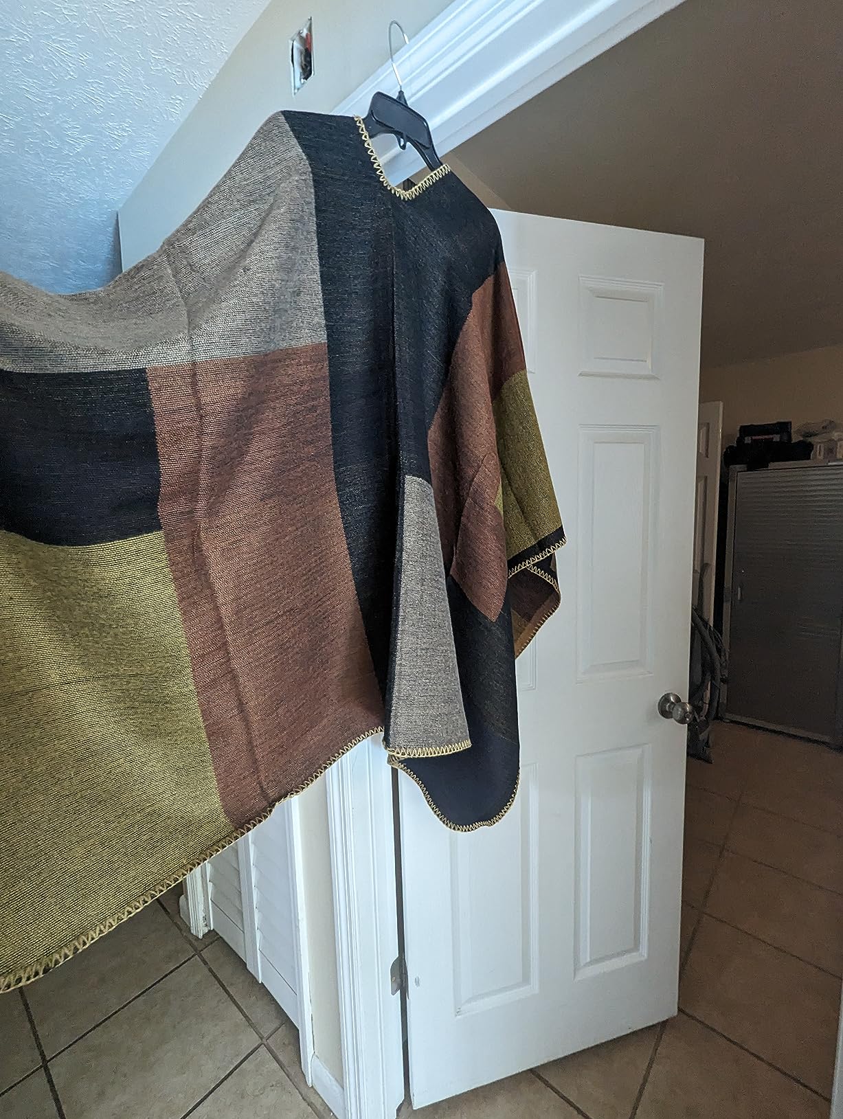 Women's Shawls Wraps Winter Poncho Sweater Cape | Open Front,Oversized,Cardigan,Reversible,Plaid Blanket,Pashmina,Cozy Scarf,Fall,Winter,Casual,Dressier Occasions,Travel,Home customer photo 1