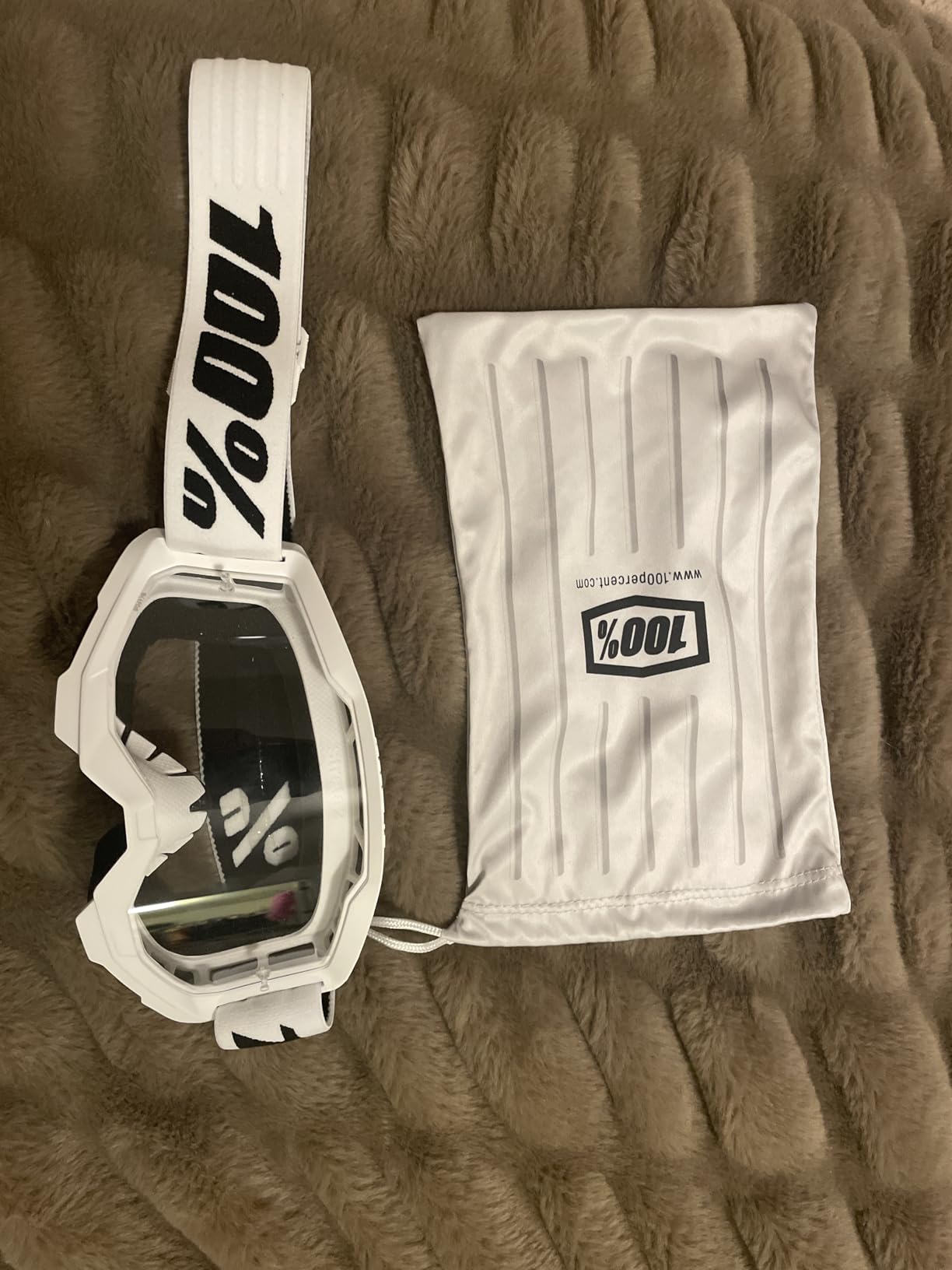100% STRATA 2 Goggles - Sports Goggles for Motocross & Mountain Biking - Eyewear for Bike Riders - Motocross Eyewear for Men customer photo 1