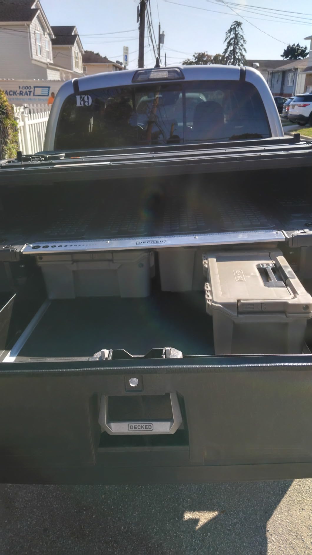 DECKED Truck Bed Storage System with System Accessories | Compatible with Toyota Tacoma (2005-2023) 5'1
