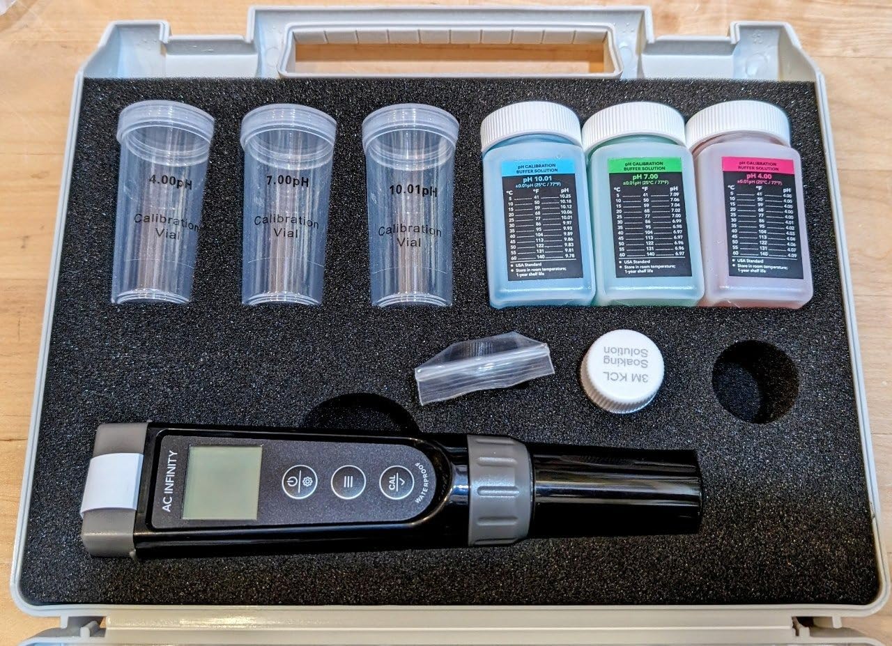 AC Infinity pH Meter PRO Kit, High Precision Digital pH Pen. | ±0.1 pH Accuracy & Interchangeable Probe, Nutrient Test pH Meter for Water Hydroponics, Gardening, Aquariums, Swimming Pools customer photo 2