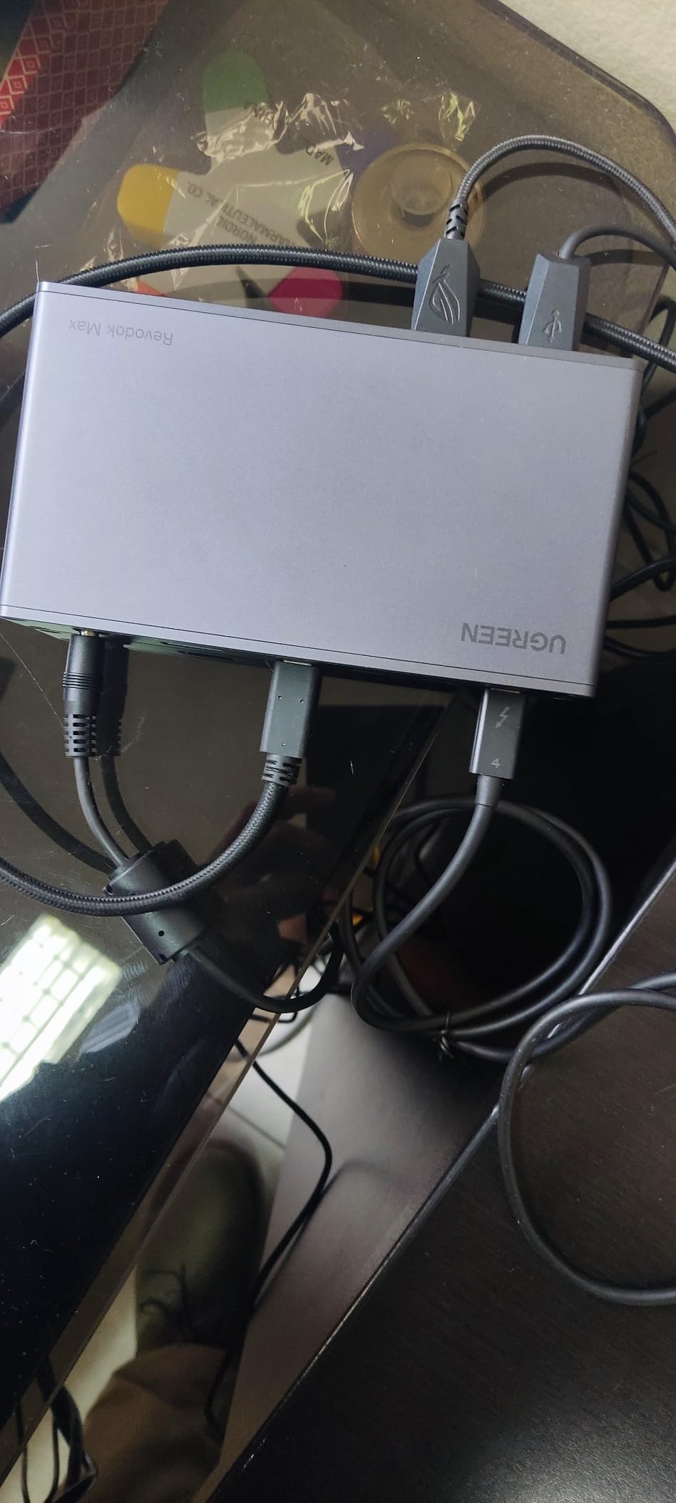 UGREEN 8-in-1 Thunderbolt 4 Docking Station, Dual 4K@60Hz, 3xTBT4, 40Gbps | Dual 4K/ Single 8K Display, 85W Charging, Gigabit Ethernet, 3xUSB A 10Gbps, Dock for Mac M1/M2/M3/M4 Pro/Max, Revodok Max 208 customer photo 2