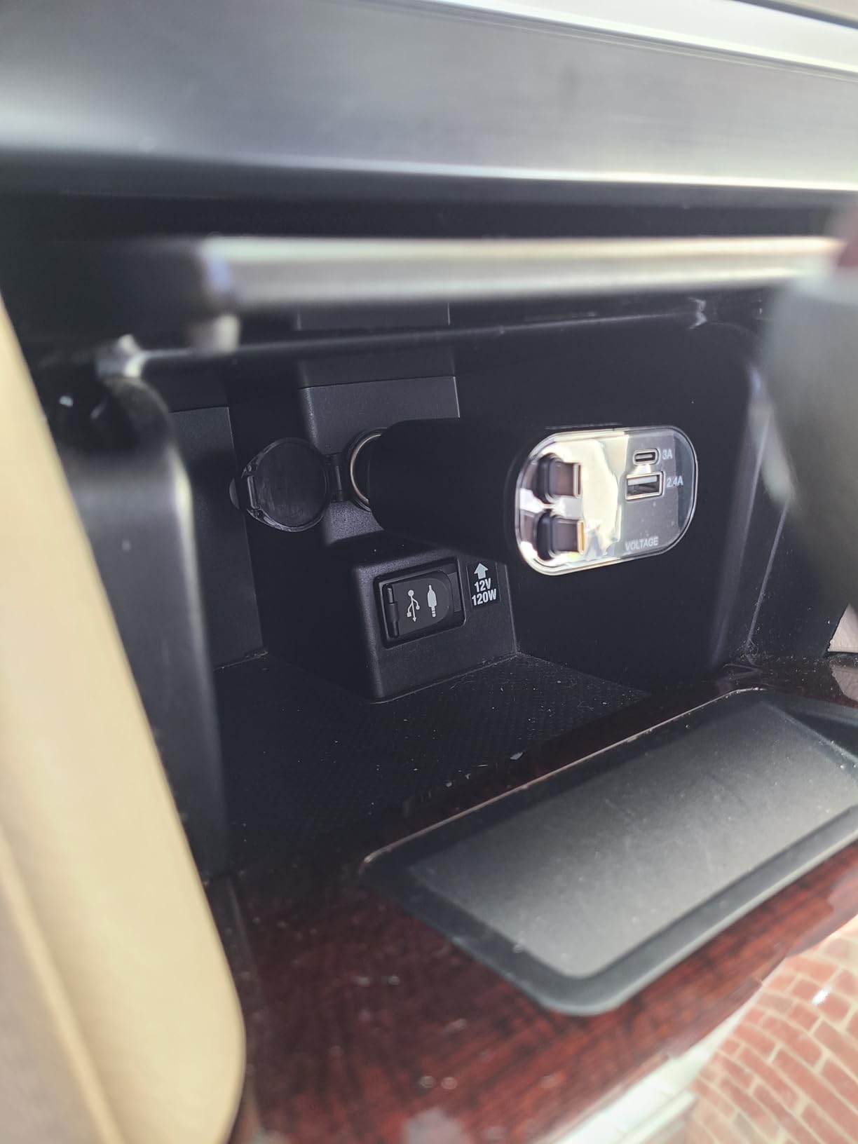 SUPERONE Retractable USB C Car Charger, 69W 4-in-1 Fast Charging Adapter | Dual retractable USB-C cables plus USB-C and USB-A ports deliver 69W fast charging for phones, tablets and more customer photo 2