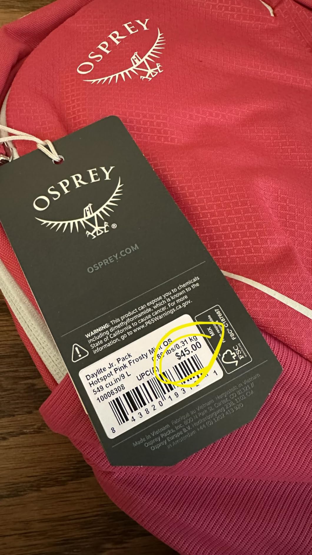 Osprey Daylite Jr. Kids' Commuter Backpack, Blue OS customer photo 2
