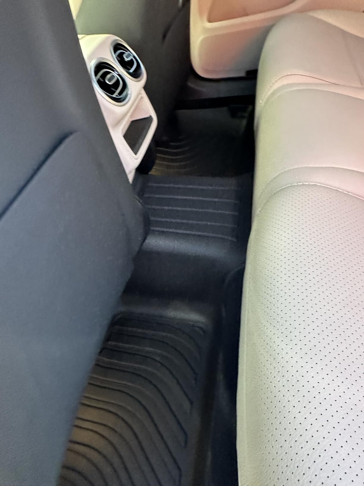 HAFIDI Floor Mats & Cargo Liner Set Fit for 2020-2026 Mercedes Benz GLE 350/GLE 450 (Not Coupe & 7 Seats) All Weather Protection TPE Anti-Slip Car Full Set Floor Liners Custom Accessories - Black customer photo 2