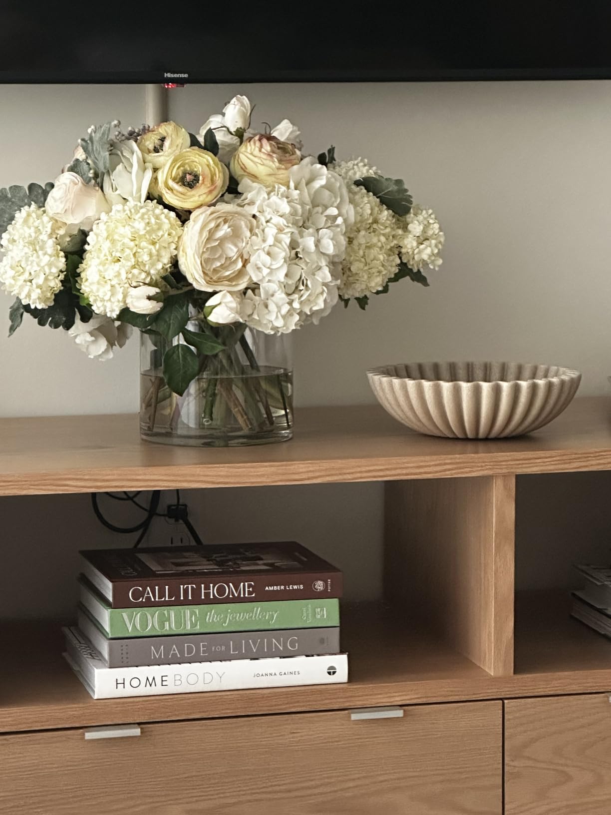 OAKOA White Decorative Bowl - Catch All Bowl - Scalloped Bowl - Ruffle Bowl customer photo 2