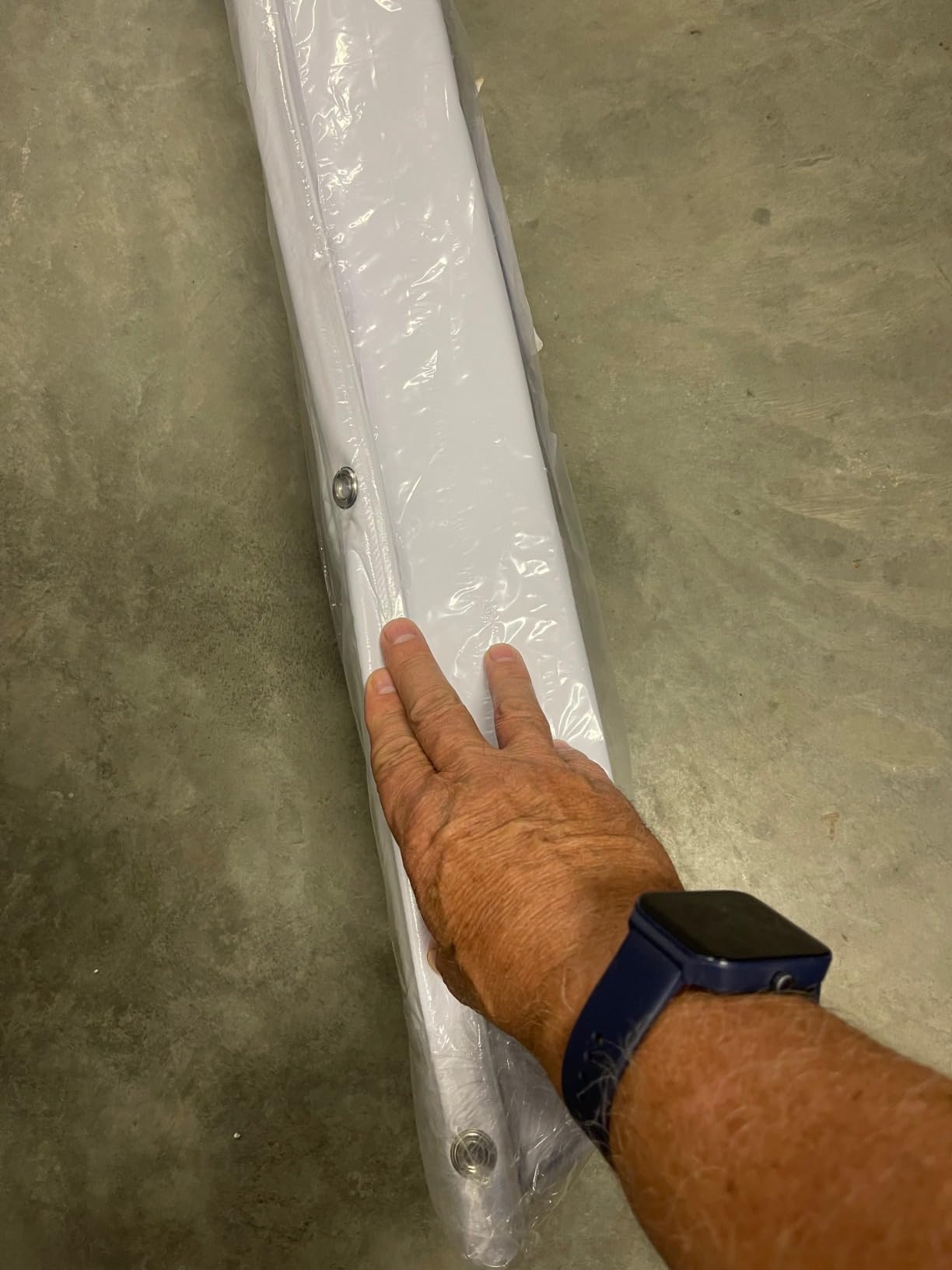 Better Boat Dock Bumpers, 6x4 Inch High Density Foam Boat Dock Bumper Guards, Piling Bumper Pads for Dock Edge, Vertical or Horizontal Mounting, Stainless Steel Screws Included, UV Resistant Vinyl customer photo 2