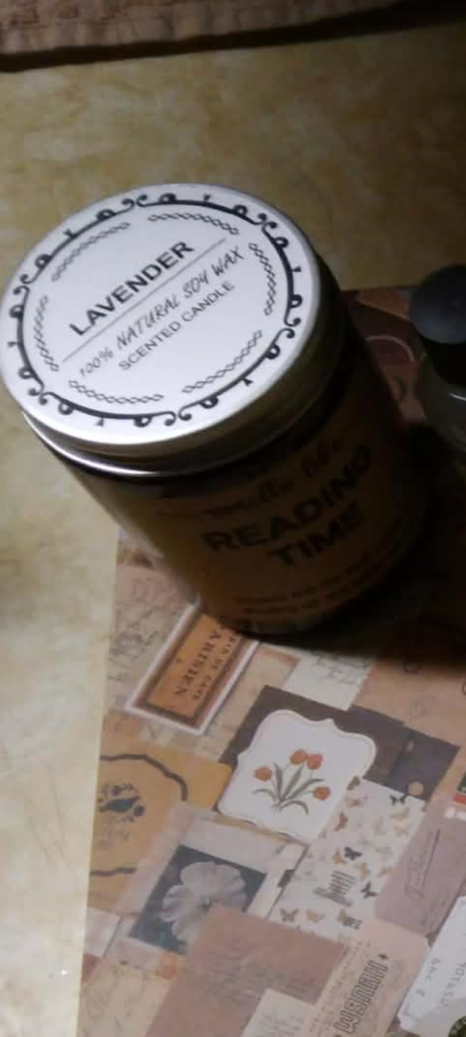 GSPY Reading Candle, Book Lovers Gifts - Reading Gifts for Readers Women | Bookish Stuff, Book Reader Accessories, Christmas, Birthday Gifts for Book Lovers Women, Bookworm, Librarian, Men, Booklover customer photo 2