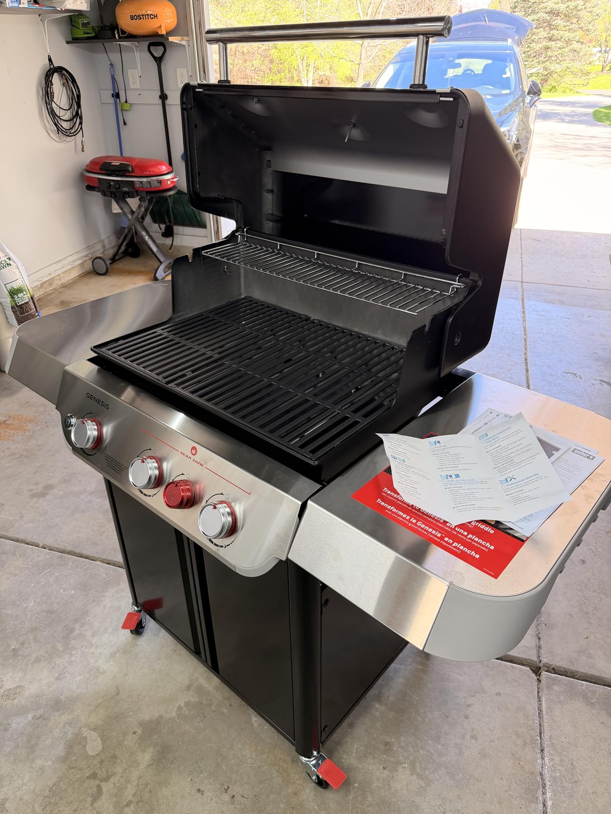Weber® Genesis E-325 Gas Grill, Outdoor Cooking, Propane Grill, Black customer photo 2