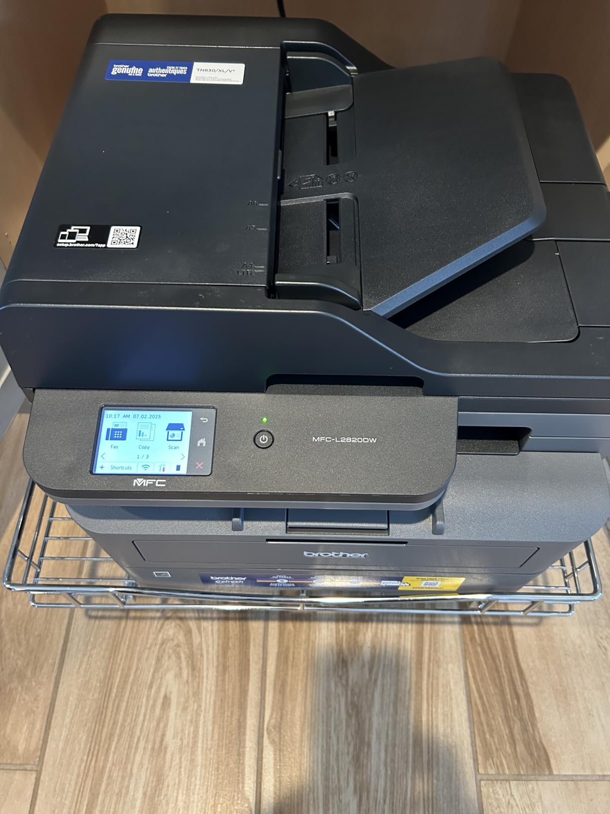 Brother MFC-L2820DW Wireless Compact Monochrome All-in-One Laser Printer with Copy, Scan and Fax, Duplex, Black & White customer photo 2