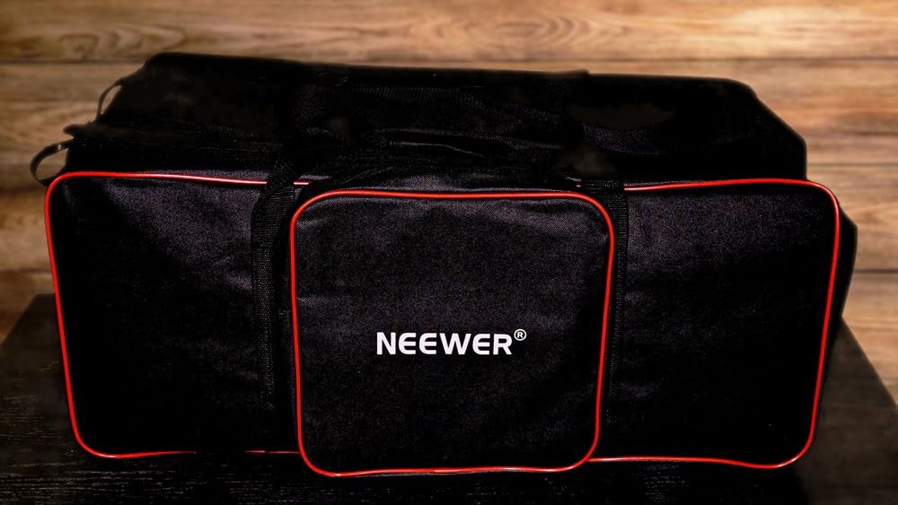 NEEWER 600Ws Studio Monolight Flash Light Kit: 2 Pack S101-300W 5600K Strobe Lights with 150W Modeling Lamps/Bowens Mount/Softboxes/Stands, Reflector/RT-16 Trigger/Bag for Photography Portrait Product customer photo 2