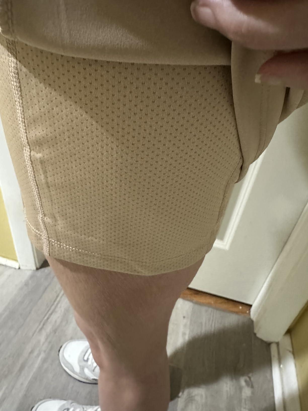Women's Golf Skirts Skort 4 Side Pockets High Waisted Stretchy Tennis Skirt customer photo 1
