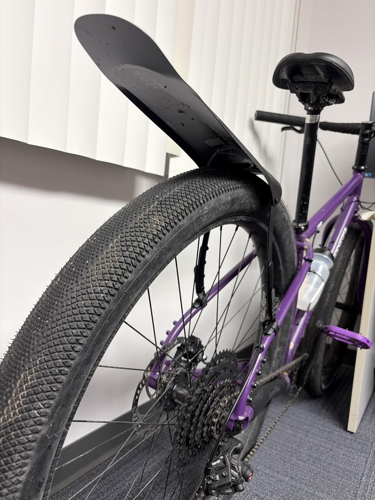 Ass Savers - Win Wing/Win Wing 2 - Rear Mudguards for Gravel/Road/MTB Bikes - Road for up to 35mm Wide Tires, Gravel for up to 60mm Wide Tires, MTB for up to 76 mm Wide Tires, Ultralight, Durable customer photo 1
