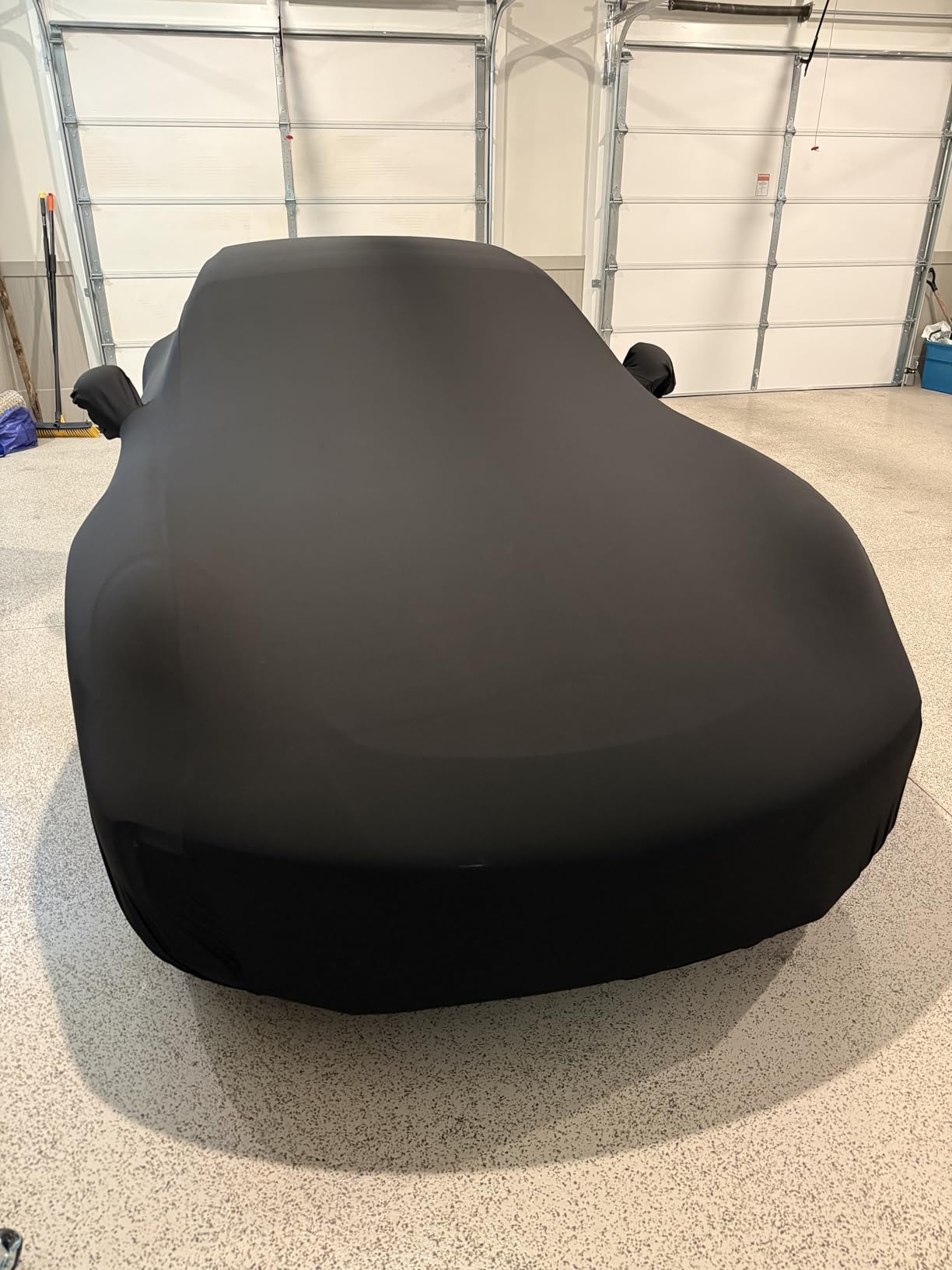 Indoor Car Cover Compatible with Porsche 911 (991/992/996/997 Series)/Carrera/Turbo/Luxurious Fabric Custom-fit Breathable Dust-Proof Stretch Car Cover for Underground Garage, Car Show customer photo 2