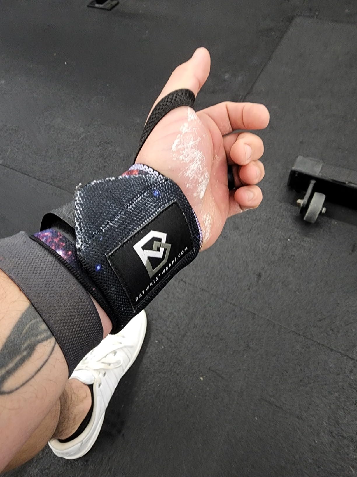 Weightlifting Workout Wrist Brace - Adjustable, One Size Fits All - Comfort Wrist Wraps for Weightlifting with Thumb Loop, Lifting Wrist Straps customer photo 1