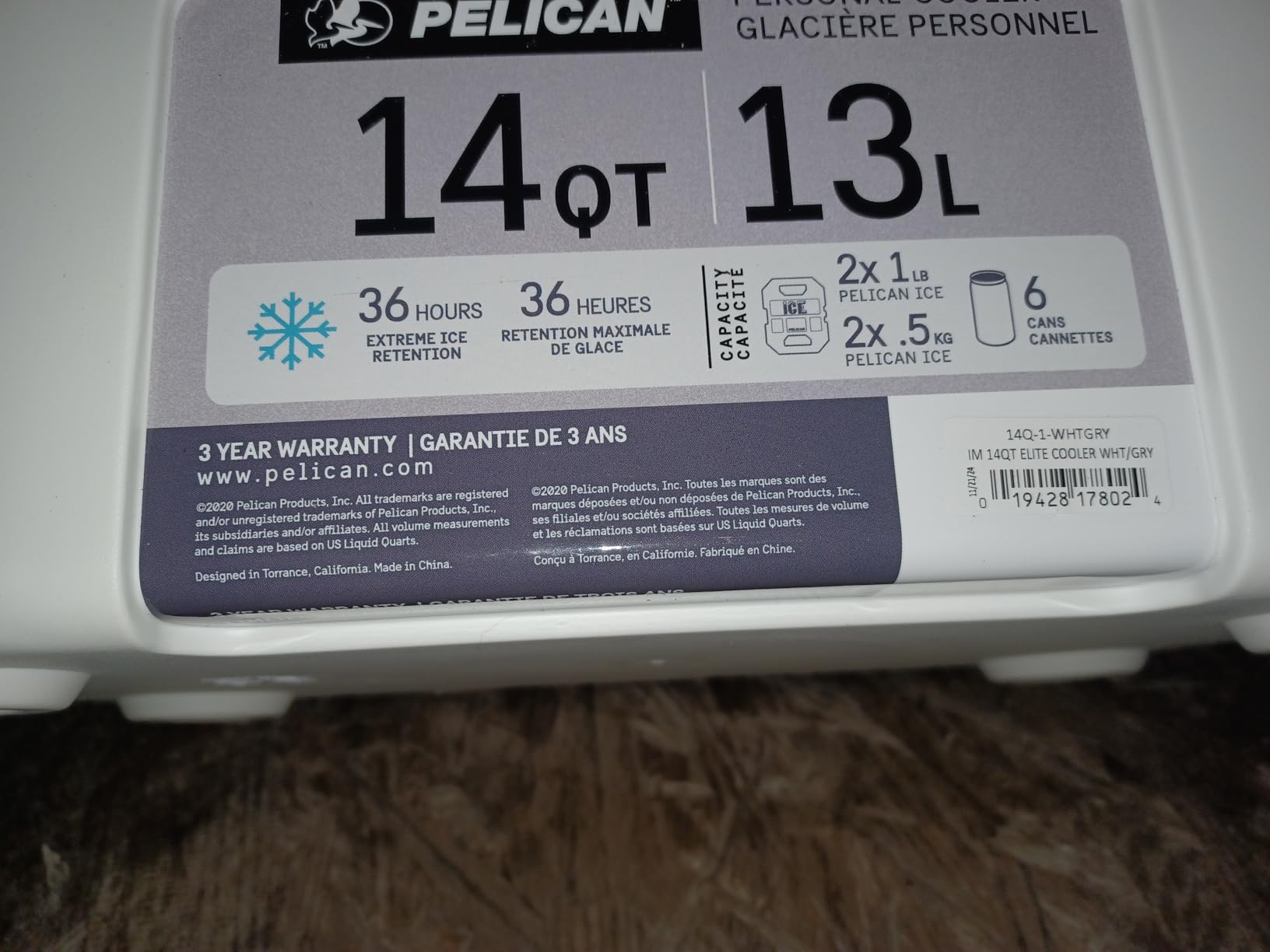 Pelican 14 Quart Cooler customer photo 1