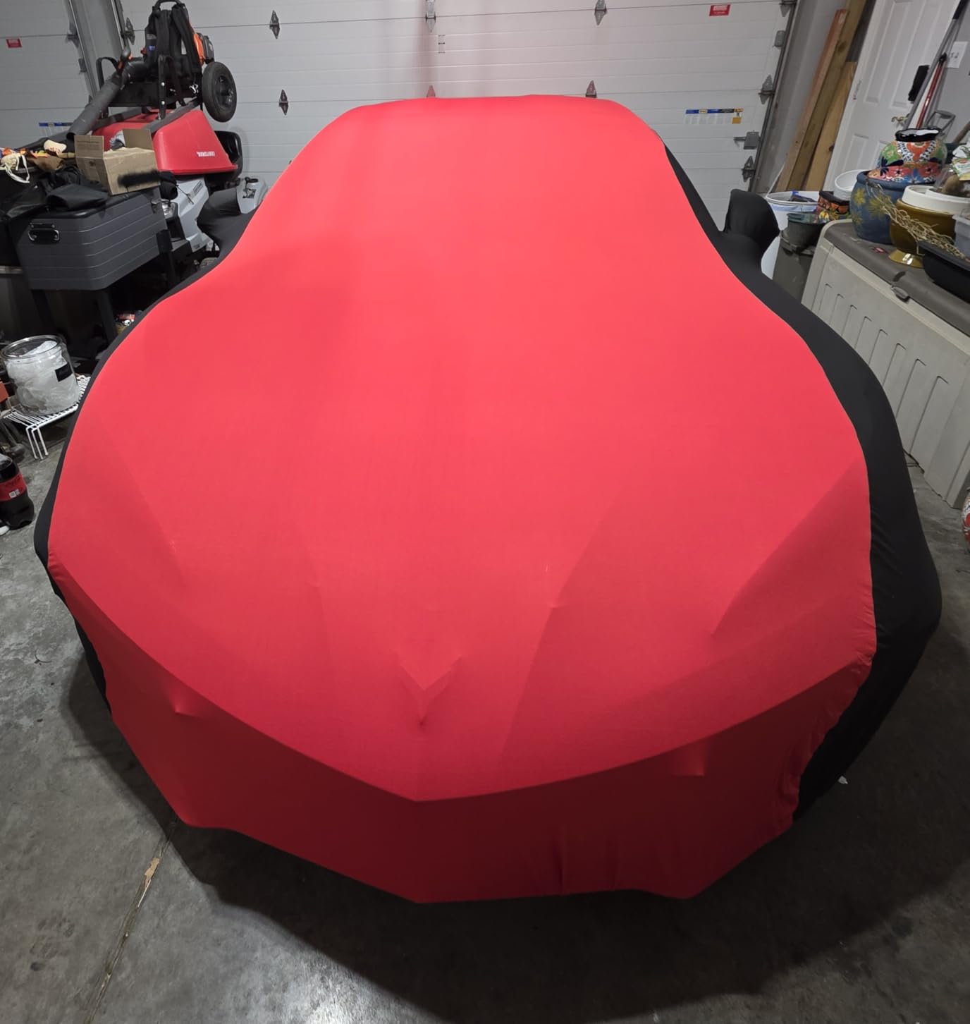 Indoor Stretch Satin Car Cover Replace for 1968-1982 Corvette C3 | Luxurious Snug Custom-fit Indoor Breathable Car Cover for Dust-Proof, Underground Garage, Car Show customer photo 1