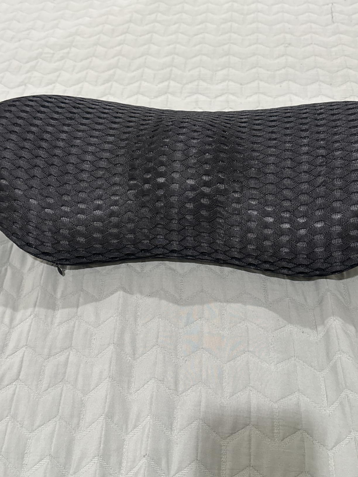 kasney Lumbar Support Pillow for Office Chair, Back Support Pillow, Gray | Memory Foam Lumbar Pillow for Low Back Pain Relief, Ergonomic Streamline Car Seat, Office Chair, Recliner and Bed customer photo 1