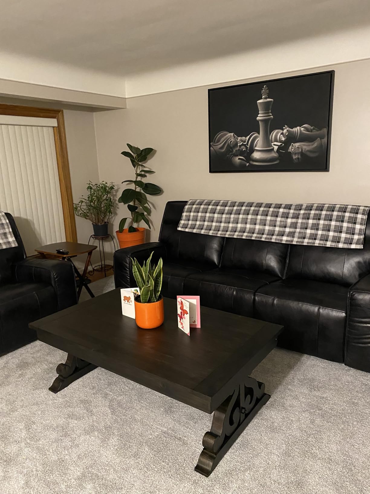 Tribesigns Round Coffee Table with Storage, 31.7
