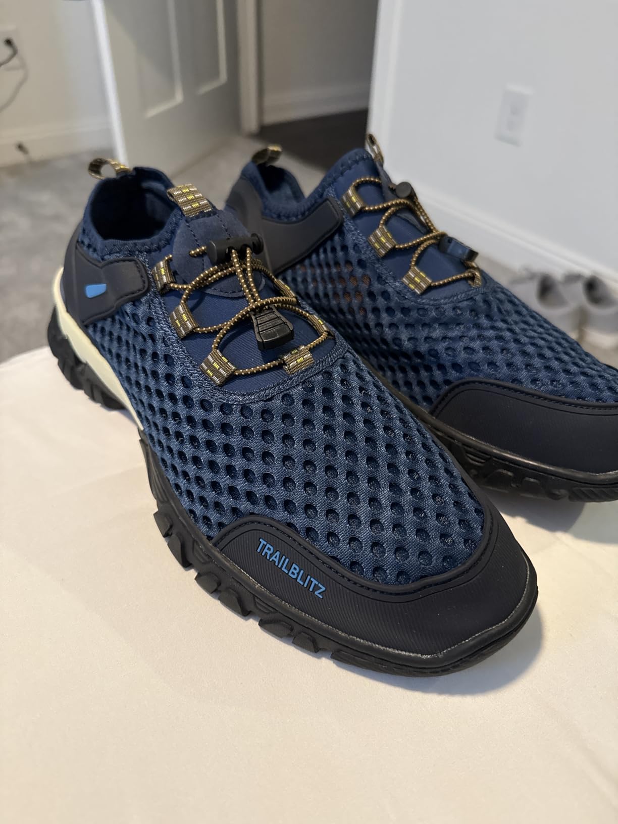 Water Shoes Men Hiking Fishing Boat Arch Support Beach Wading customer photo 2