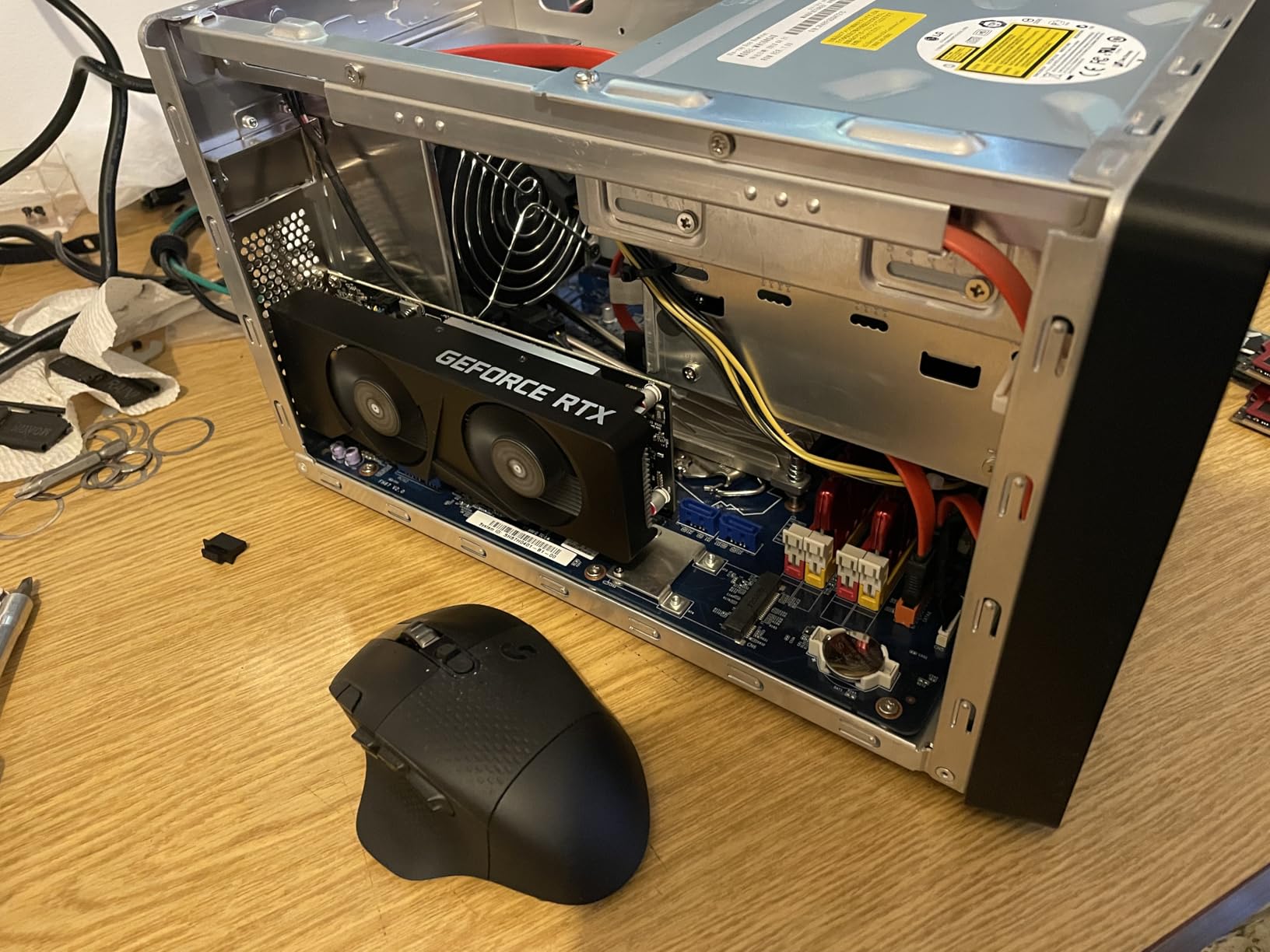 msi Gaming RTX 3050 LP 6G OC Graphics Card (NVIDIA RTX 3050, 96-Bit, Boost Clock: 1492 MHz, 6GB GDDR6 14 Gbps, HDMI/DP, Ampere Architecture) customer photo 1