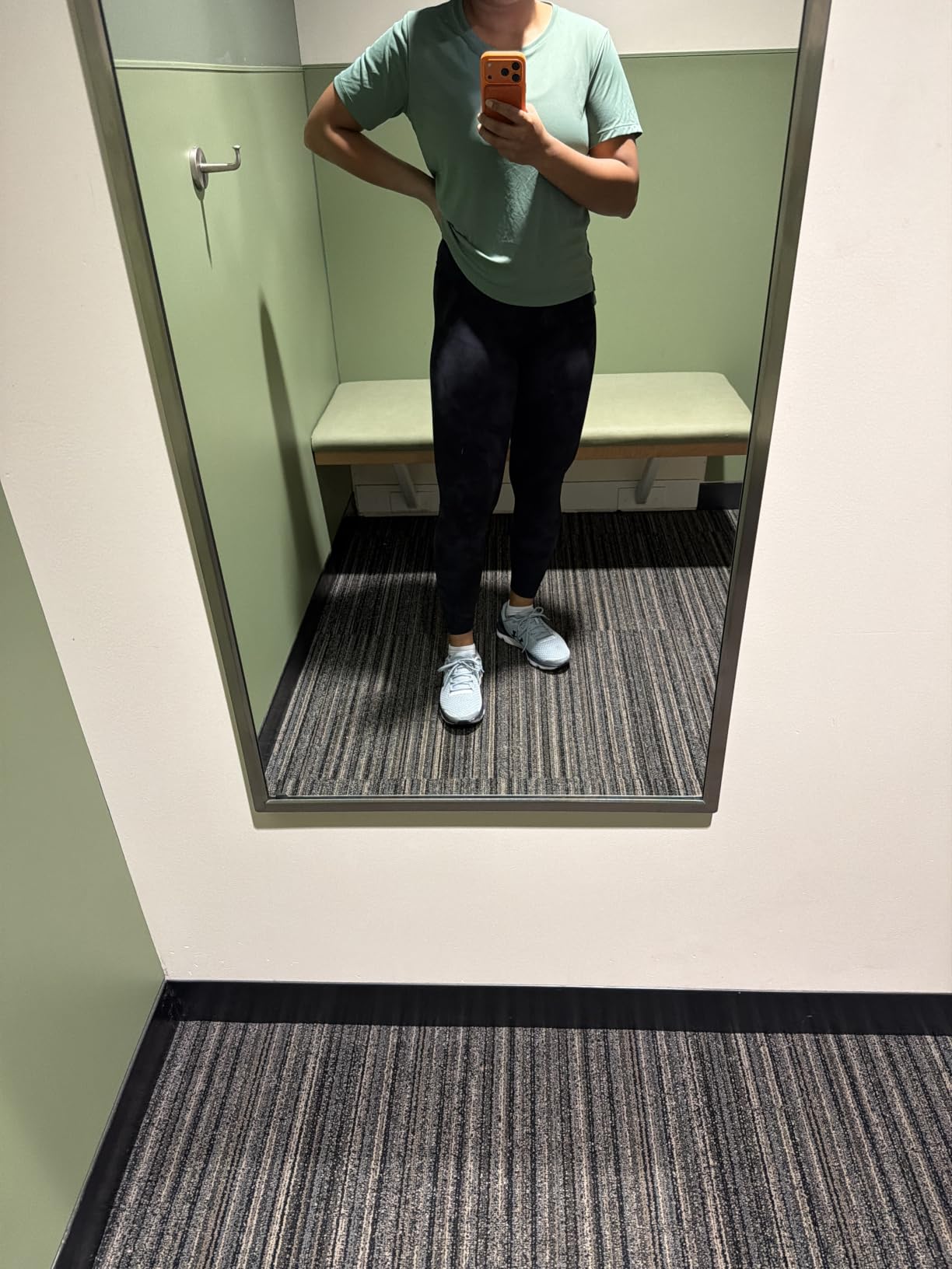 UNISSU Hugcurve No Front Seam High Waisted Workout Leggings for Women Buttery Soft Yoga Pants Gym Athletic Tights - 25'' customer photo 1