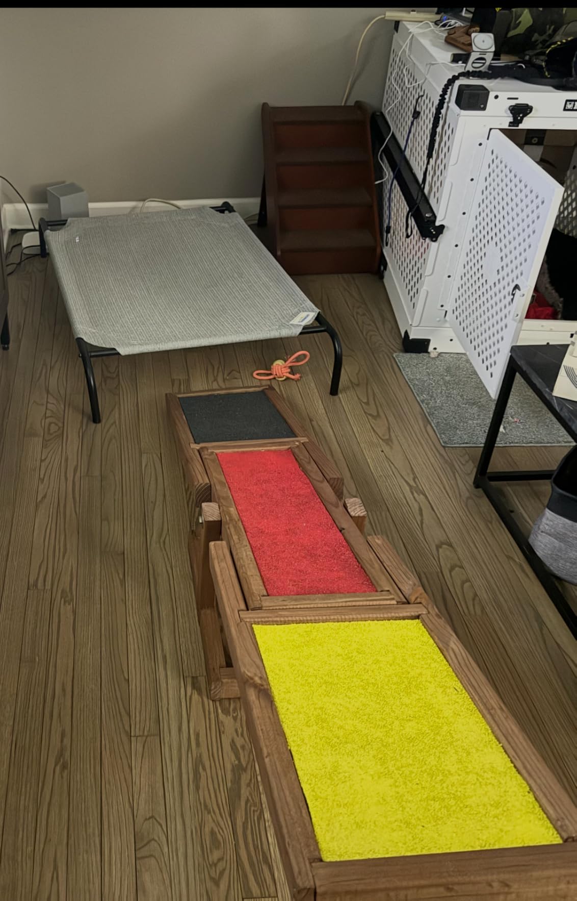 PawHut Wooden Dog Agility Seesaw for Exercise 71