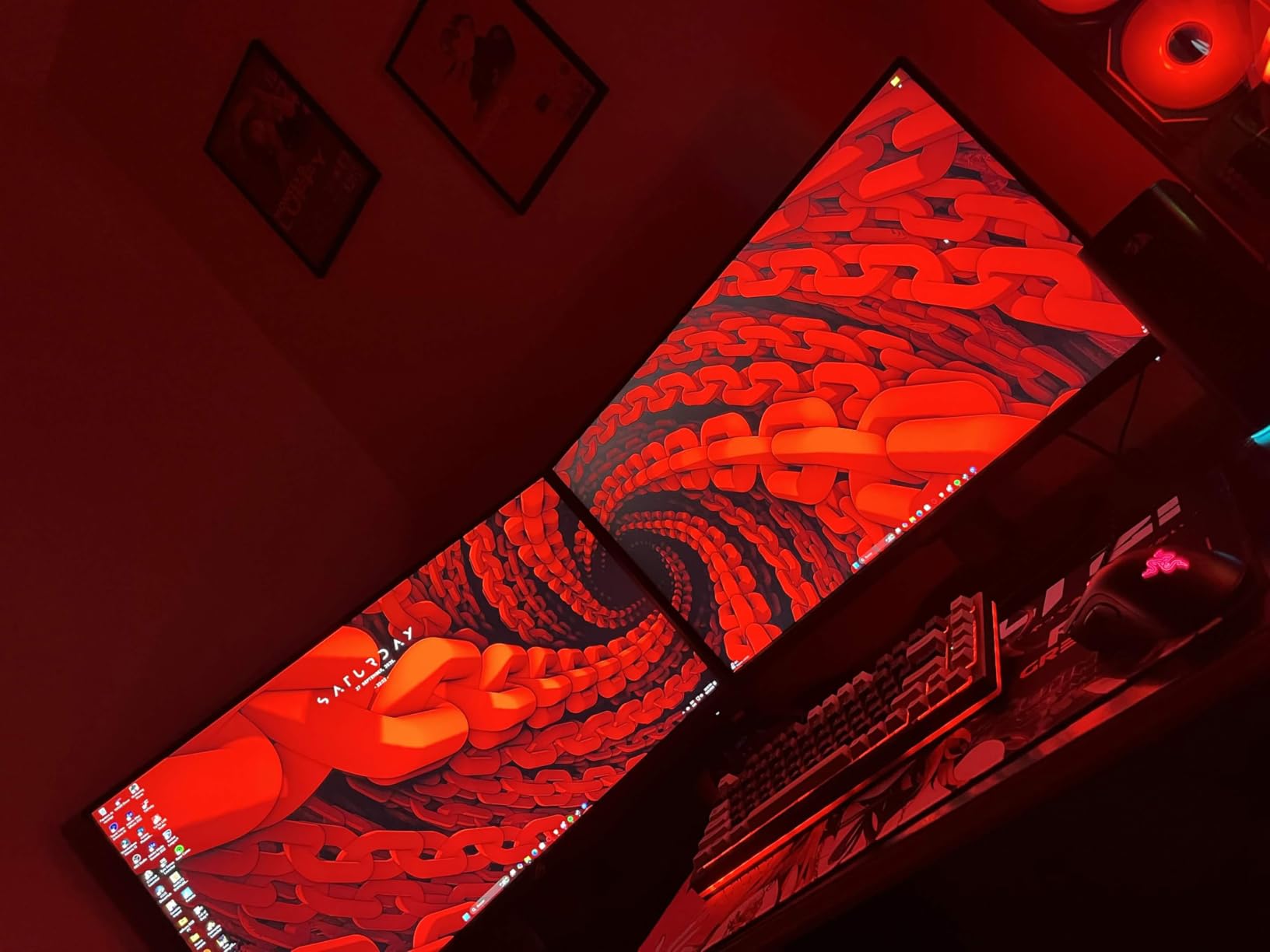 ASUS ROG XG27ACS 27 Inch 1440p 180Hz USB-C G-SYNC HDR Gaming Monitor | DisplayHDR 400, sRGB 133%, 1ms (GTG), Fast IPS, ELMB Sync, AI Gaming, Free Sync, for PS5 and Xbox customer photo 1