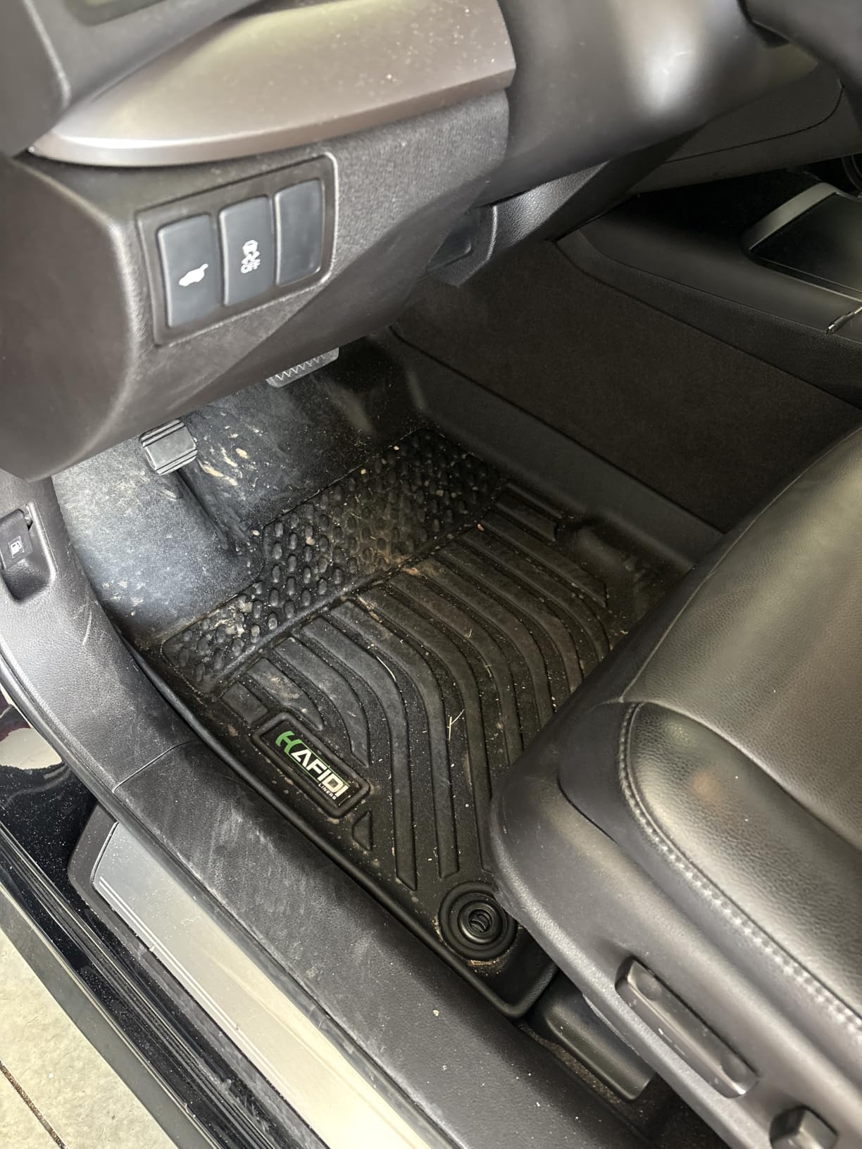 All Weather Floor Mats & Cargo Liner for 2011-2023 Dodge Charger RWD | Fit Dodge Charger/Chrysler 300 RWD, Custom Fit, Non-Slip, Automotive Floor Liners, Raised Edge, Full Set Accessories,Black customer photo 1