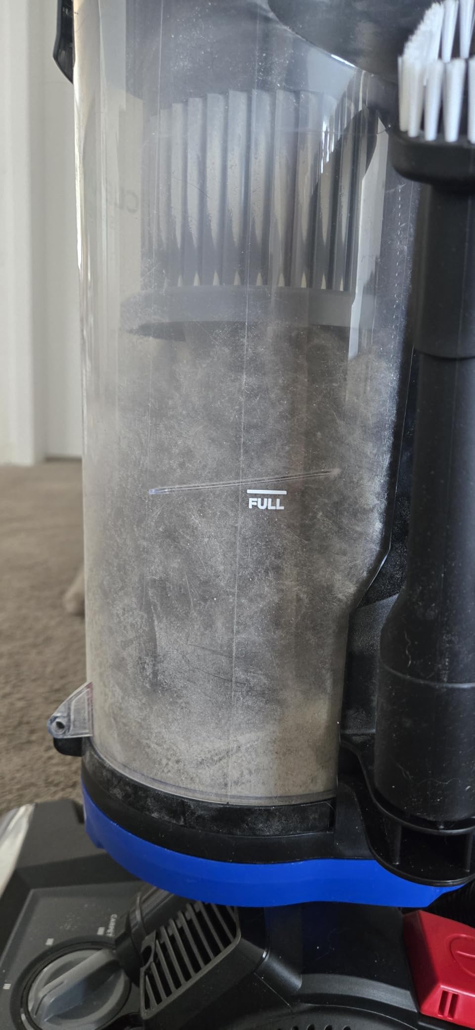 Bissell CleanView Swivel Vacuum, Triple Action Brush Roll, 3836 | Multi-cyclonic suction; extension wand; easy-empty dirt tank; swivel steering for maneuverability customer photo 2
