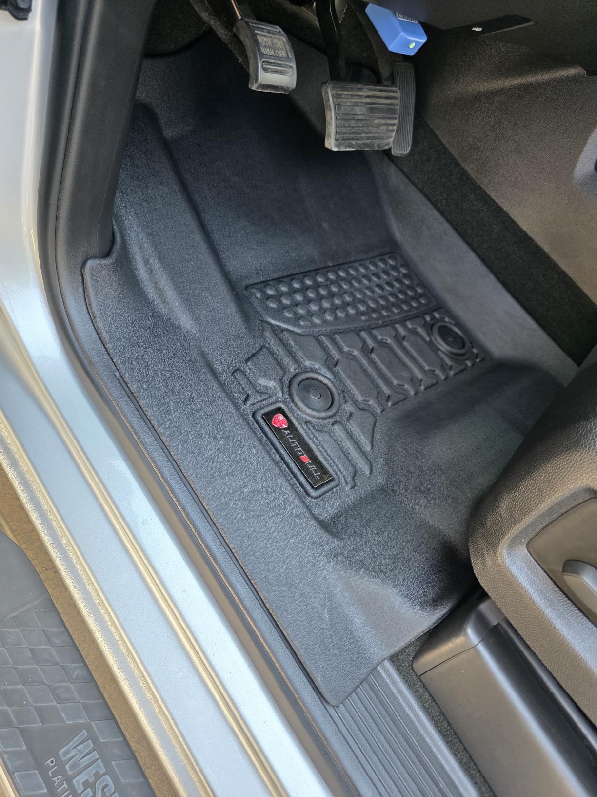 Floor Mats Compatible with 2011-2023 Dodge Charger RWD & Chrysler 300 Rear-Wheel Drive ONLY, All Weather TPE Floor Liners, Custom Fit Car mats, 1st & 2nd Row, Black customer photo 2