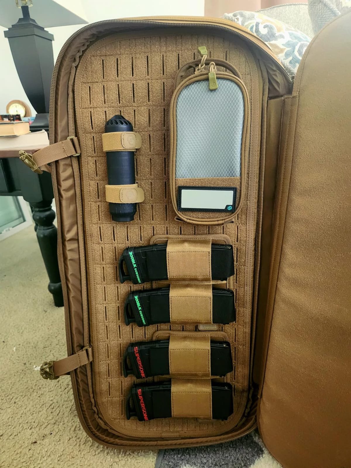 Savior Equipment Tactical Rifle Mag Pouch 5.56mm 7.62mm Carbine Softshell Mags Holder Storage Universal Magazine Carrier, Elastic Band to Hold Tight, Hook-Backed Panel customer photo 1
