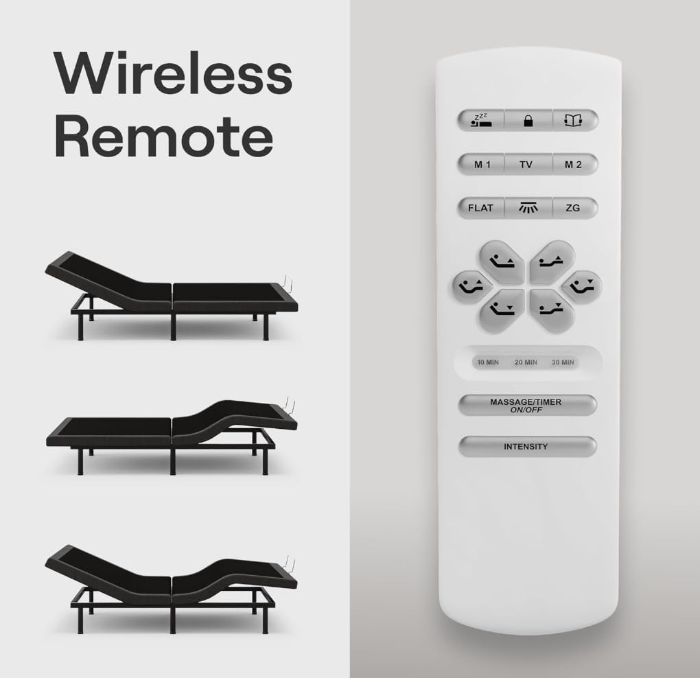 Nectar Premier Adjustable Base, Queen, Head & Foot, Massage | Wireless Remote with Memory, 3 Massage Settings, 4 USB Ports, Anti-Snore & Zero Gravity, Easy No-Tool Assembly customer photo 1