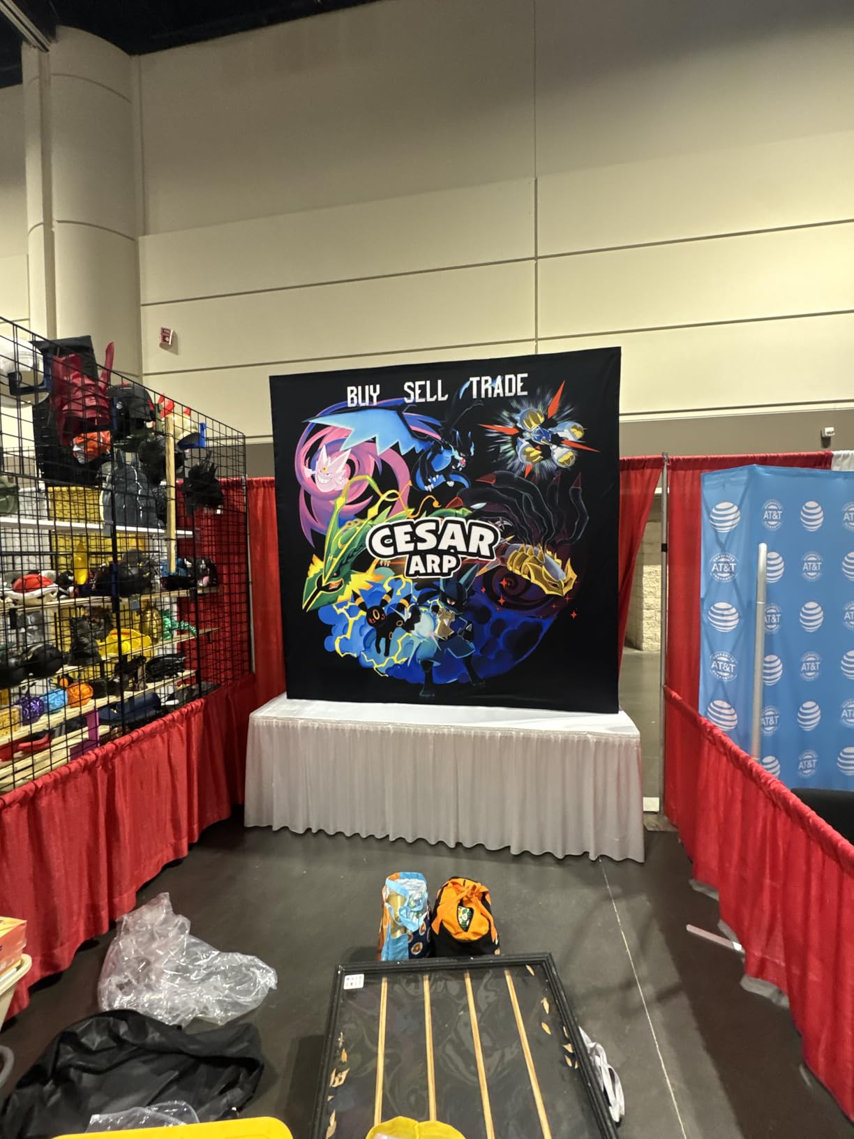 Custom Tension Fabric Display Stand Trade Show Backdrop Pop Up Display | 7.5×7.5 FT Step and Repeat Backdrop Banner With Aluminum Collapsible Frame for Trade Show Booth, Wedding & Event customer photo 2