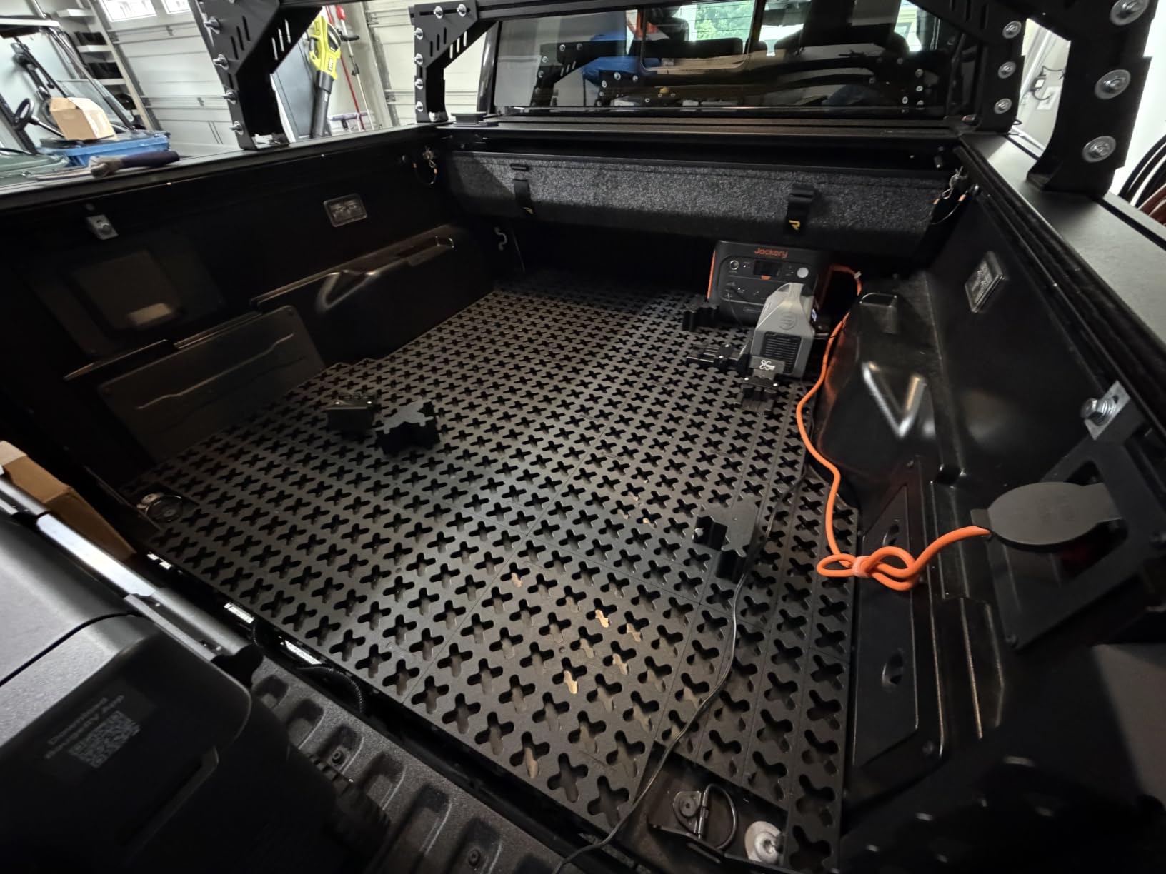Tmat Truck Bed Organizer Storage System Slide Out Mat (Universal Fit for Short Beds 5'6