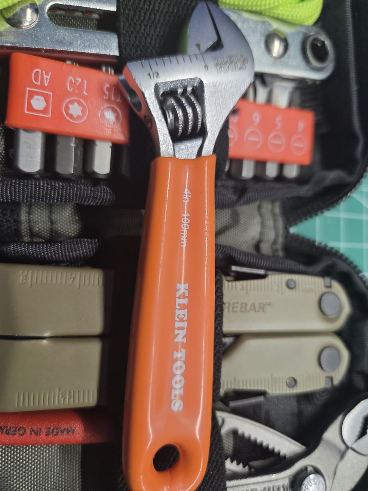 Klein Tools D5074 Adjustable Wrench Set, Extra Capacity, 6-Inch, 8-Inch, 10-Inch, 12-Inch, Forged Alloy Steel, Metric and SAE, 4-Piece customer photo 1