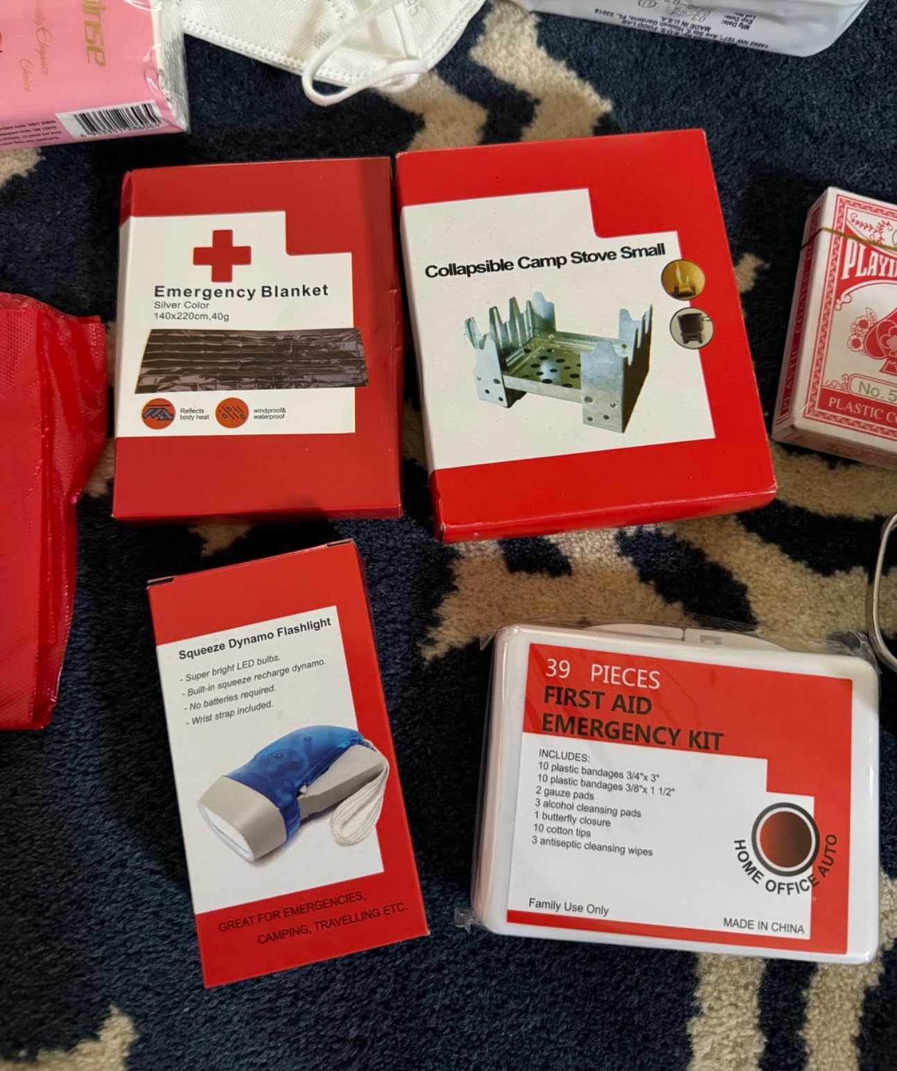 Blue Seventy-Two - Pro Series - Red Deluxe 72 Hour Emergency Backpack Survival Kit for 1 Person | Survival Kits for Emergencies (Includes Water Tablets) customer photo 2
