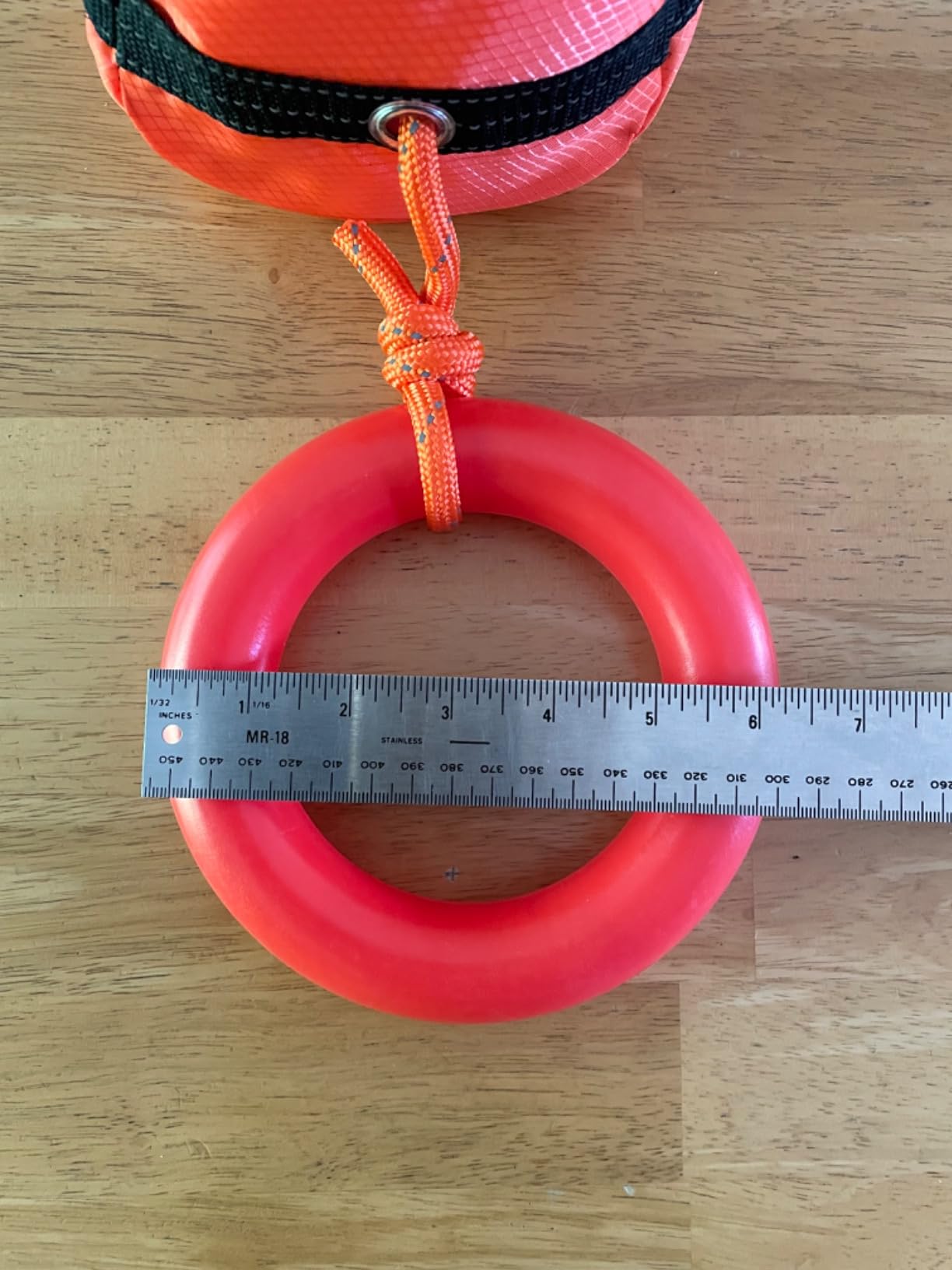 Water Rescue Throw Bag - 3/10 Inch Rope with 50FT /70FT/100FT Length Up to 1900lbs Tensile Strength Throwable Flotation Device - Emergency Safety Equipment for Kayak Raft Boat customer photo 1