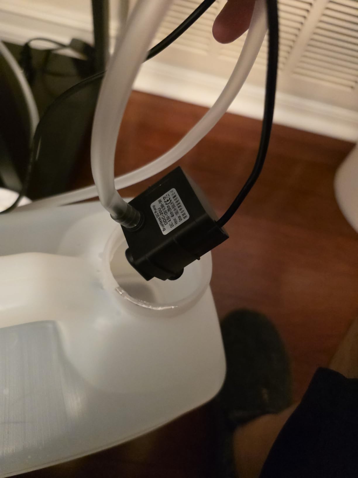 Saltwater Auto Top Off - Reliable, Compact, No External Box | mini top off, one piece probe, sealed, no flood, nano sump, rimless tank, easy setup, silent, reef safe, AI smart customer photo 2