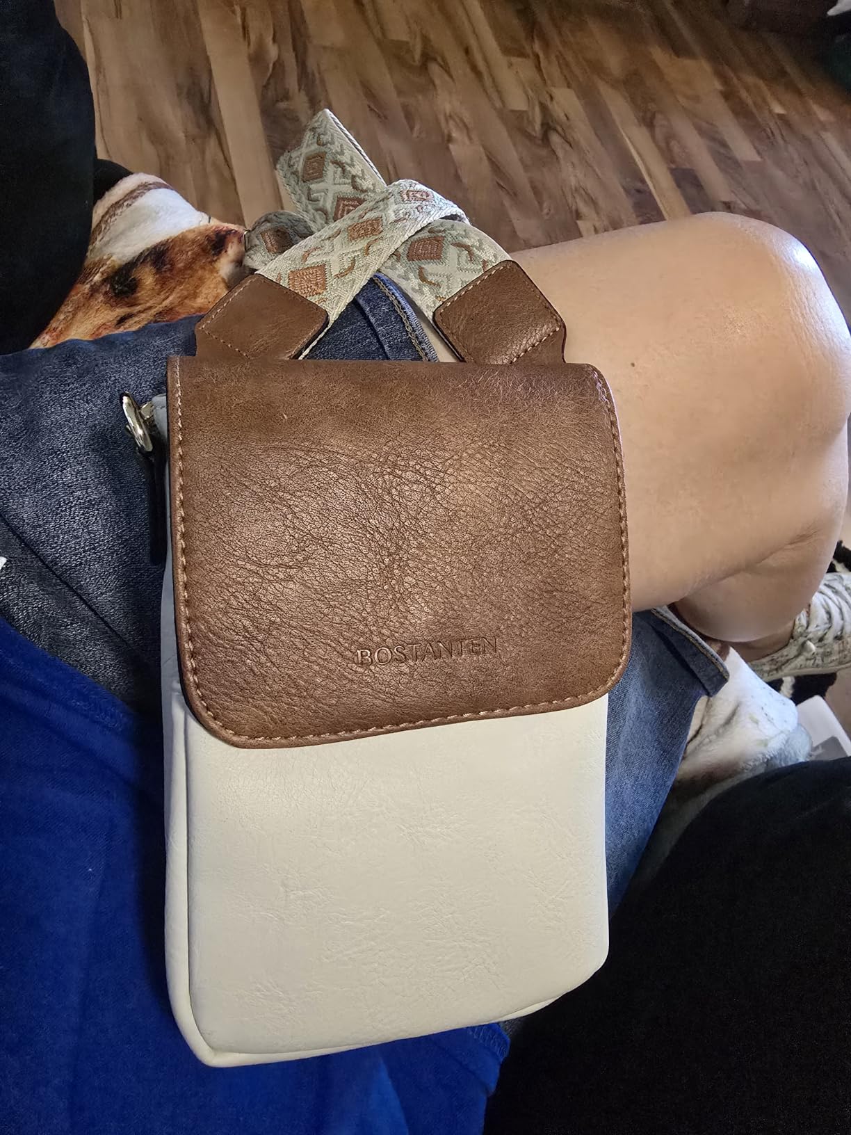 BOSTANTEN Crossbody Bags for Women Cell Phone Purse Leather Wallet Handbags with Card Slots customer photo 2