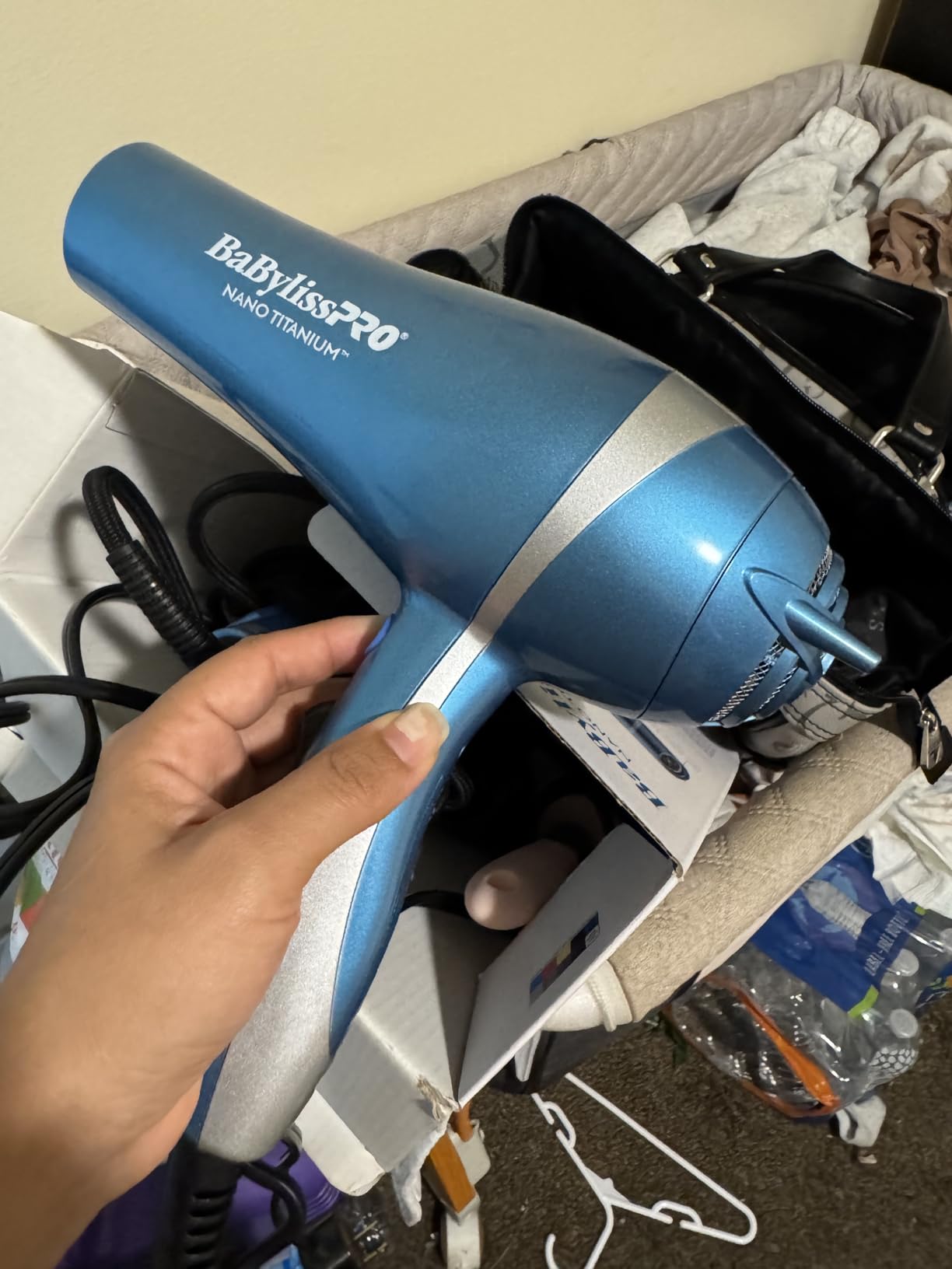 BaBylissPRO Nano Titanium 2000-Watt Blow Dryer with Concentrator Nozzle, Professional Grade Ionic Corded Styling Tool for Hair customer photo 1