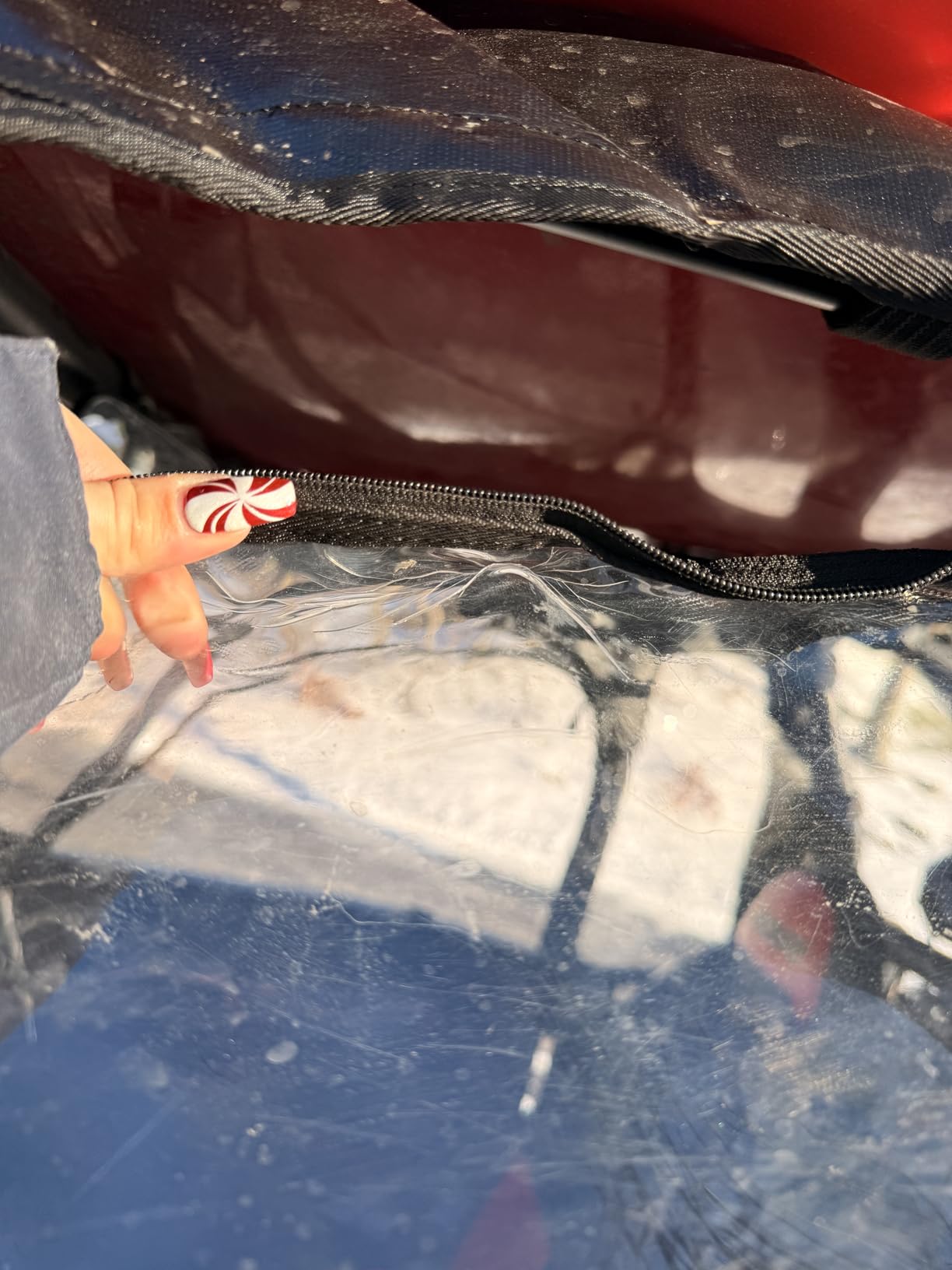 KEMIMOTO Soft Cab Enclosures & 2 UTV Dome Light Compatible with Polaris RZR XP 1000 / XP Turbo 2014-2023, UTV Upper Doors Fit with Side Mirrors YKK Zippers (Cab Enclosures) customer photo 2
