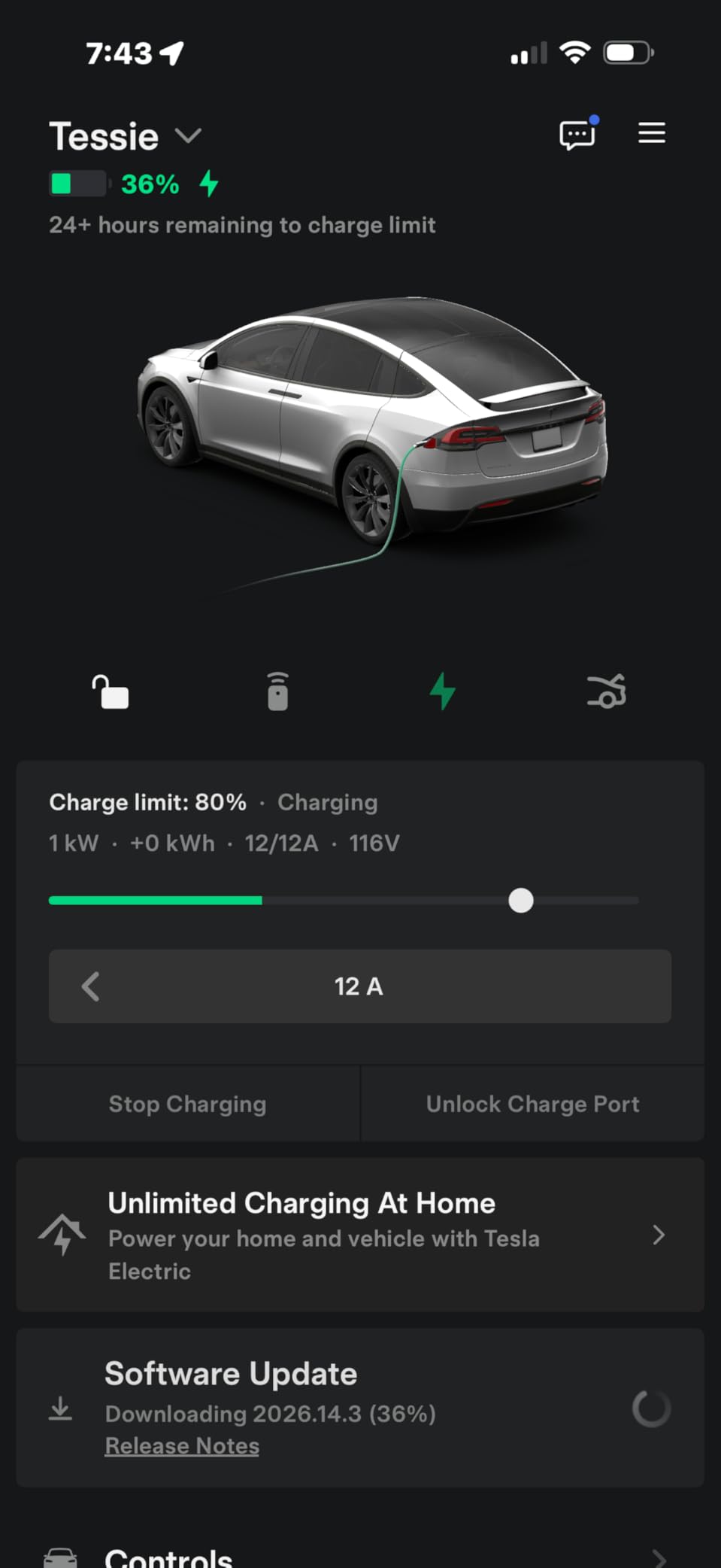 SEGUMA Level 1/2 Tesla Charger, 12A 120V & 16A 240V, ETL Certified, 25ft Cable, NACS Connector, EV Charger for Tesla Model Y/X/3/S customer photo 2
