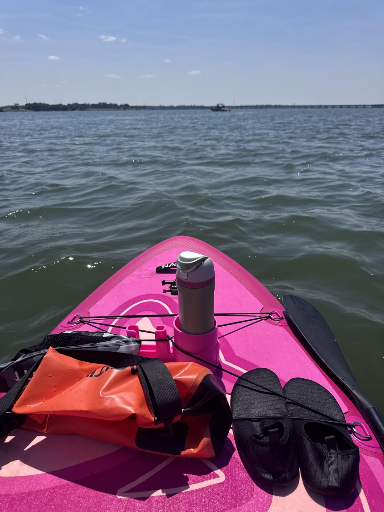 iKristin Paddle Board Cup Holder Stand Up 2-in-1 Paddleboard Cup Holder | Silicone Prevent Cracking from Sun Exposure customer photo 2