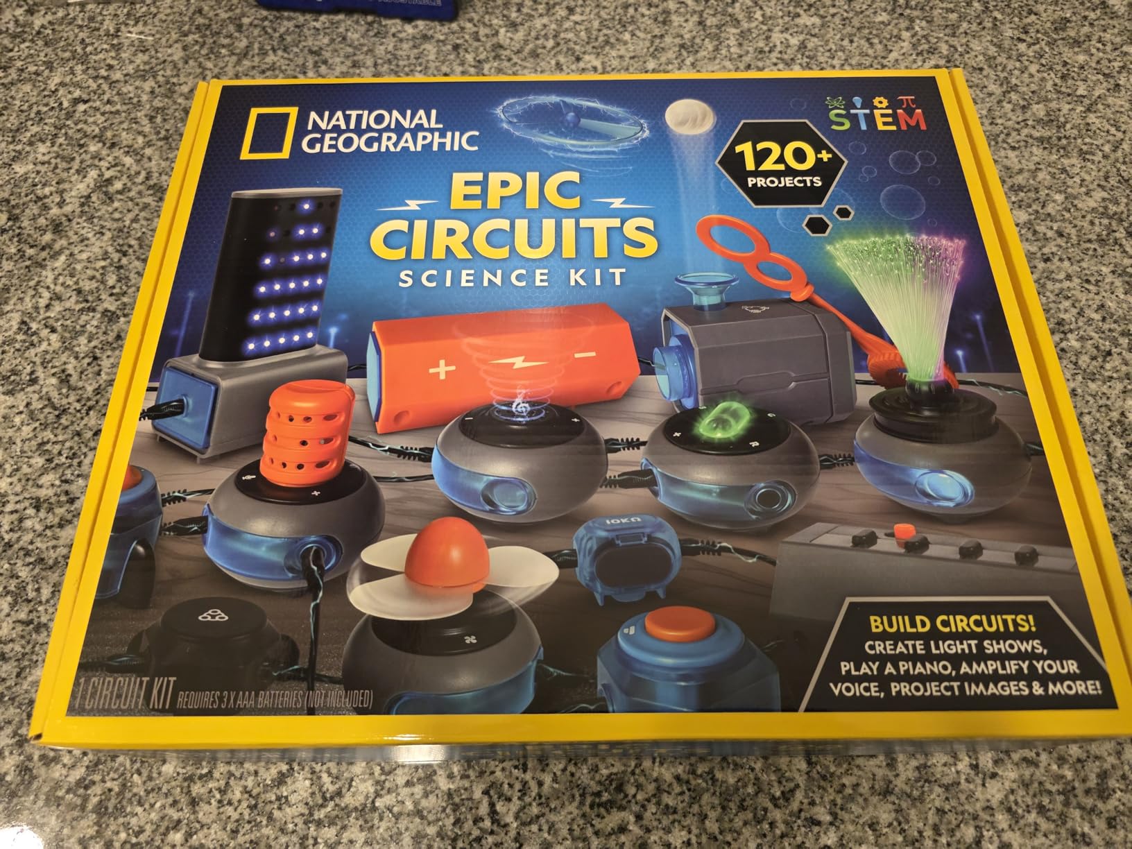 National Geographic Circuit Kit for Kids with 120 Electrical Projects | Electronics Kit, Circuit Board Building, STEM Toy customer photo 1