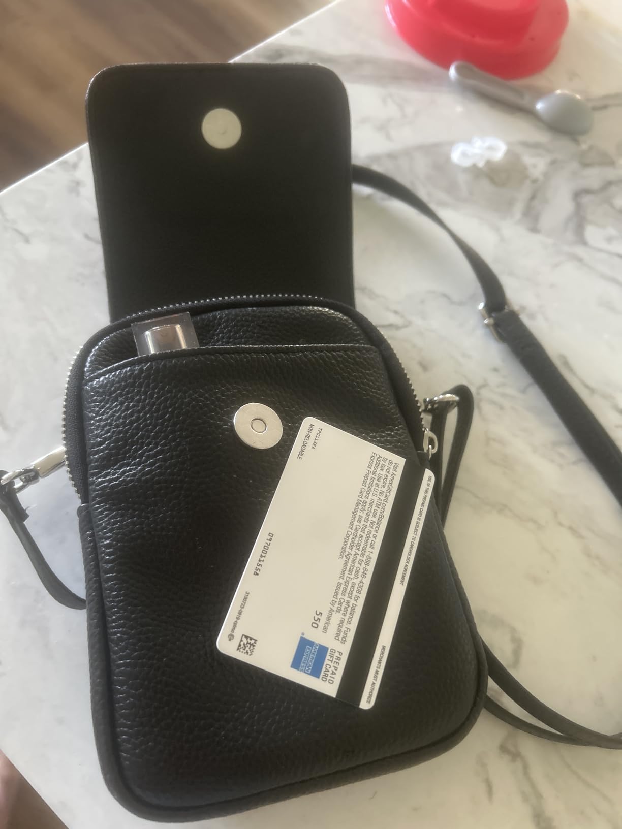 befen Genuine Leather Crossbody Bags for Women, Cell Phone Cross body Purse Bag with RFID Blocking Card Slots customer photo 2