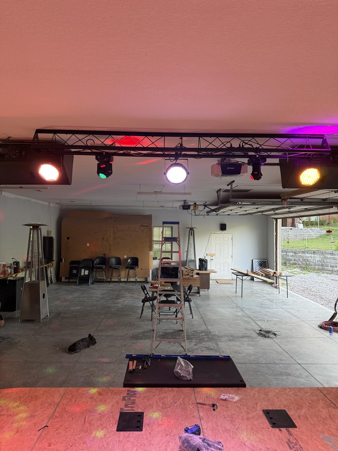 BETOPPER Stage Lighting 120W Par Light RGBW 4-in-1 Stage Lights, DJ Light DMX for Concert and Events, 4 Packs customer photo 2