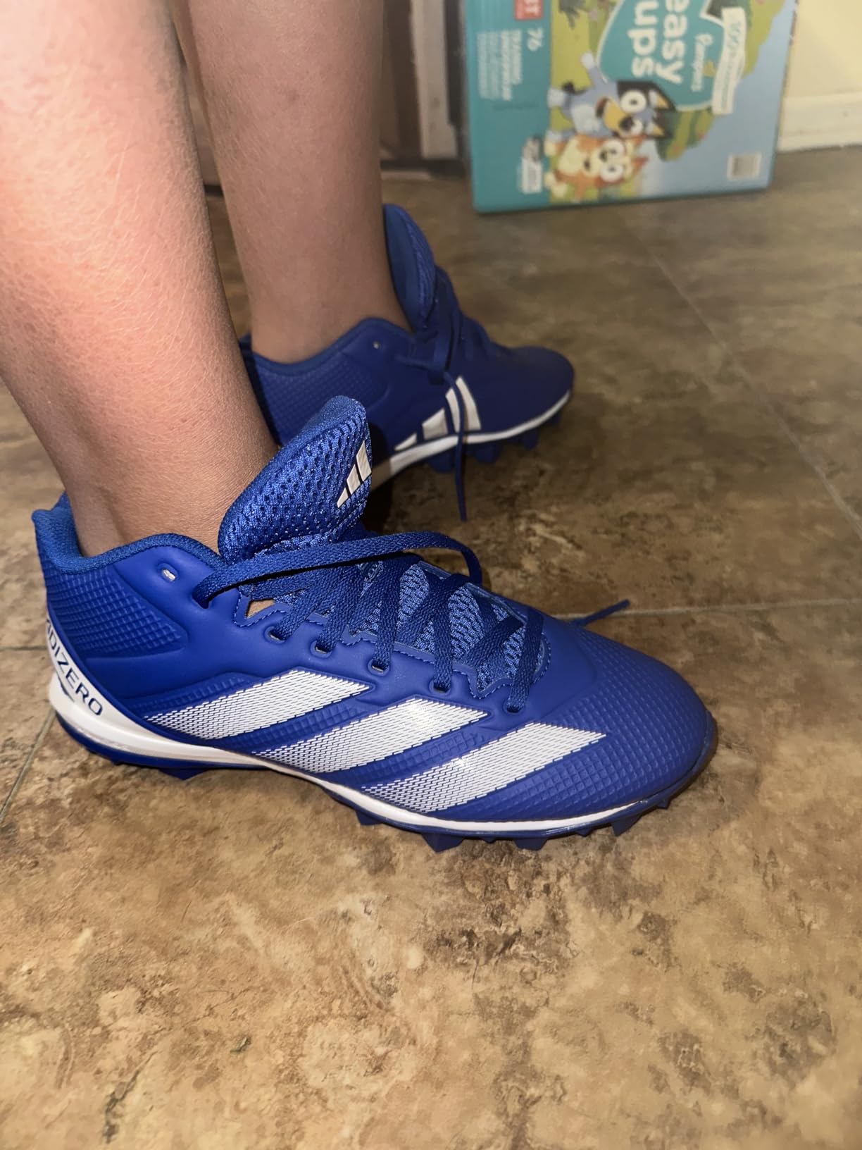 adidas Originals Men's Adizero Impact.2 Molded American Football Shoes customer photo 2