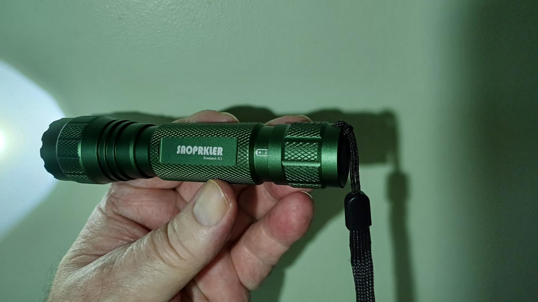 SAOPRKLER Flashlights High Lumens,Tactical Police Flashlight for Duty Belt | 1200 LM Single Mode Long Range Flashlight with Holster for Law Enforcement,Camping, Emergencies,Security Patrols customer photo 2