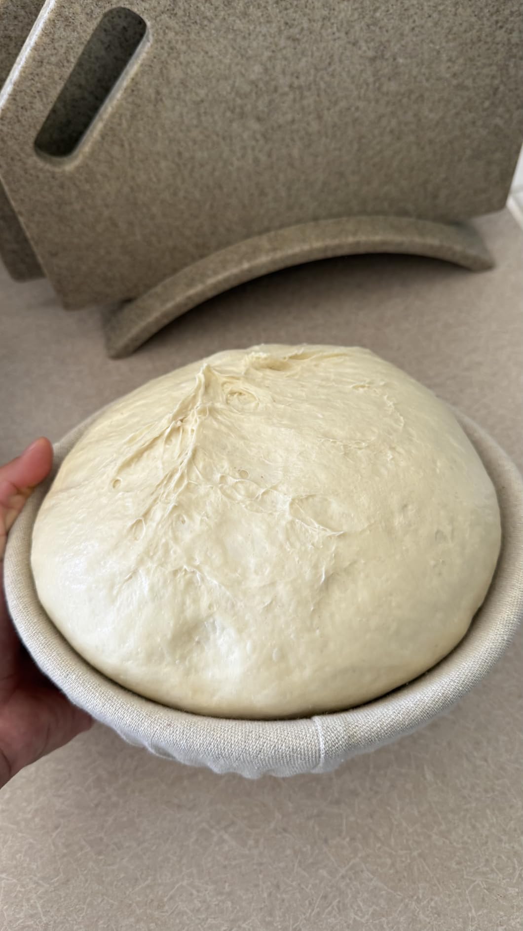 BAVIFY Sourdough Starter Kit, Banneton Bread Proofing Baskets Set | Complete Sourdough Bread Baking Supplies, Beginner Friendly Bread Making Kit, 9 in Round and 10 in Oval Rattan Banneton customer photo 2